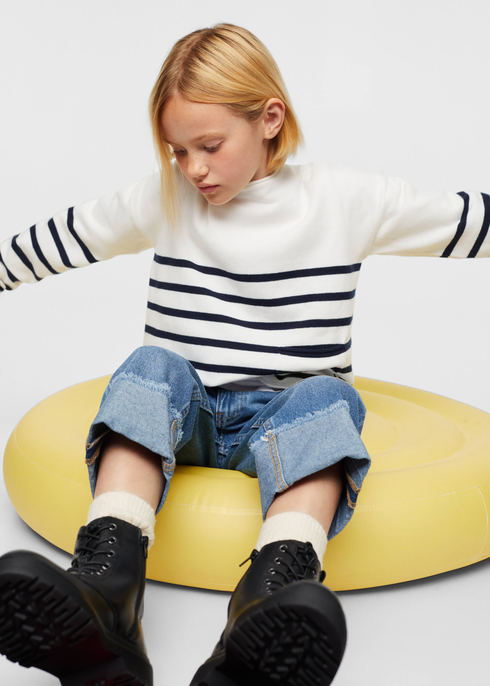 Pull-over coton poche - Détail de l'article 2