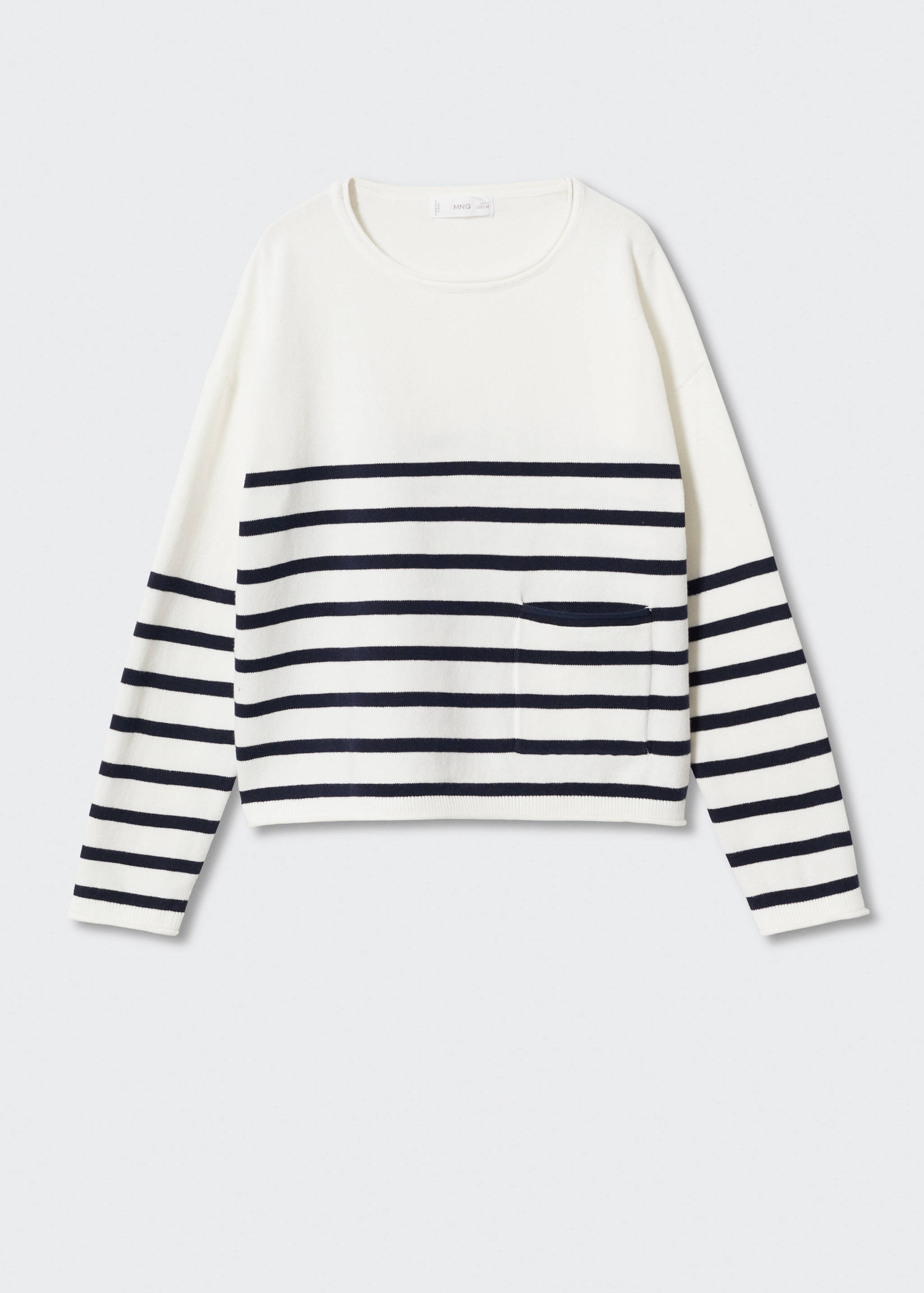 Pull-over coton poche - Article sans modèle