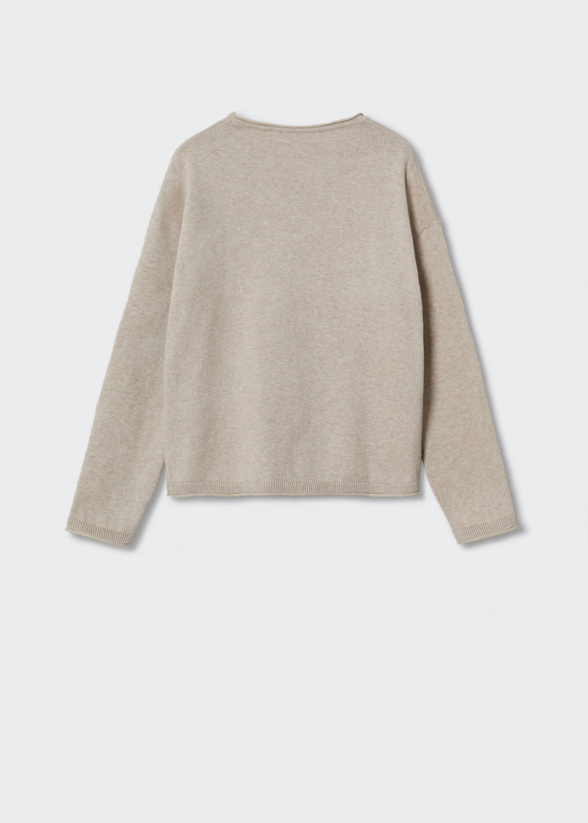 Pull-over coton poche - Verso de l’article