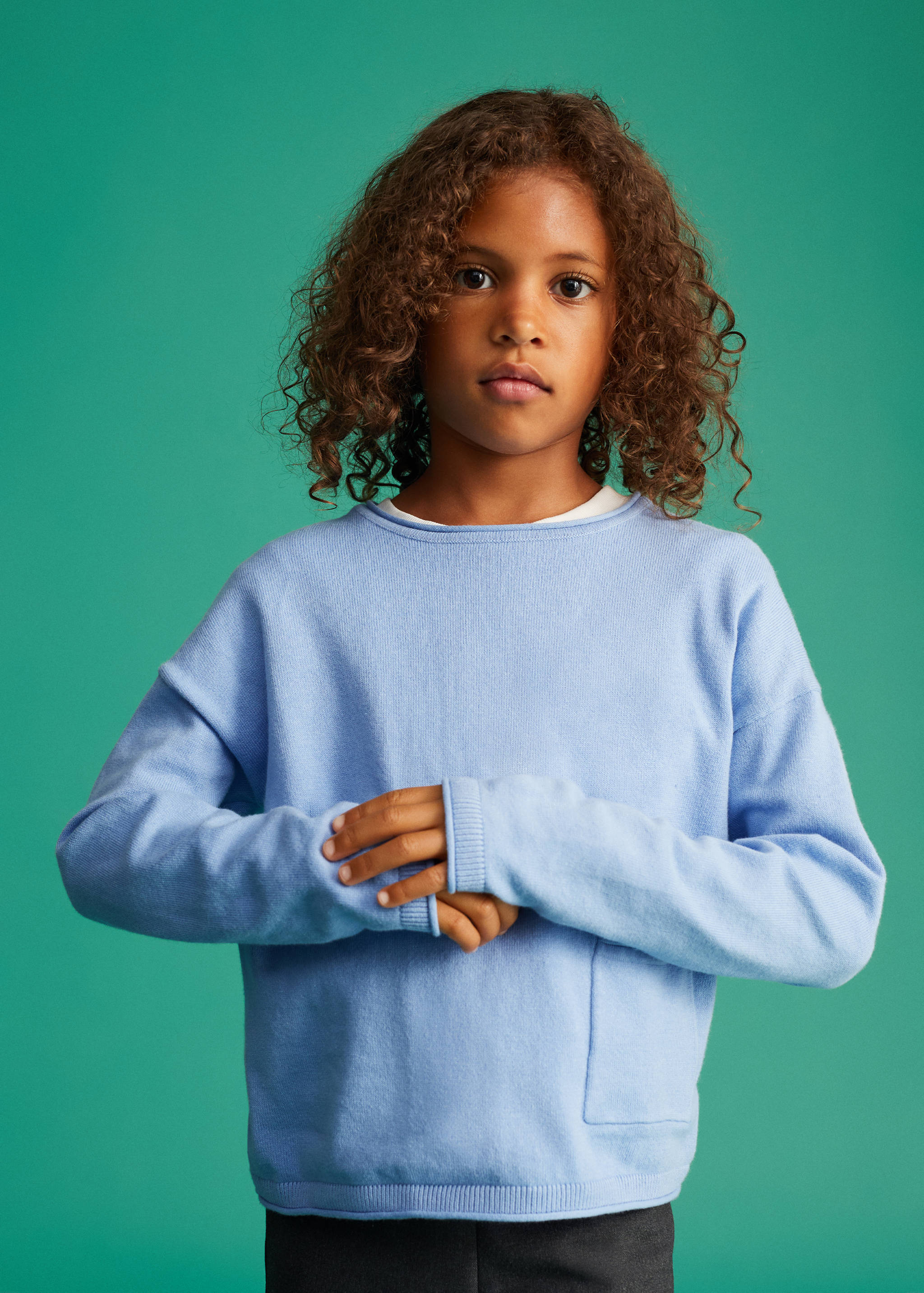Pull-over coton poche - Détail de l'article 2
