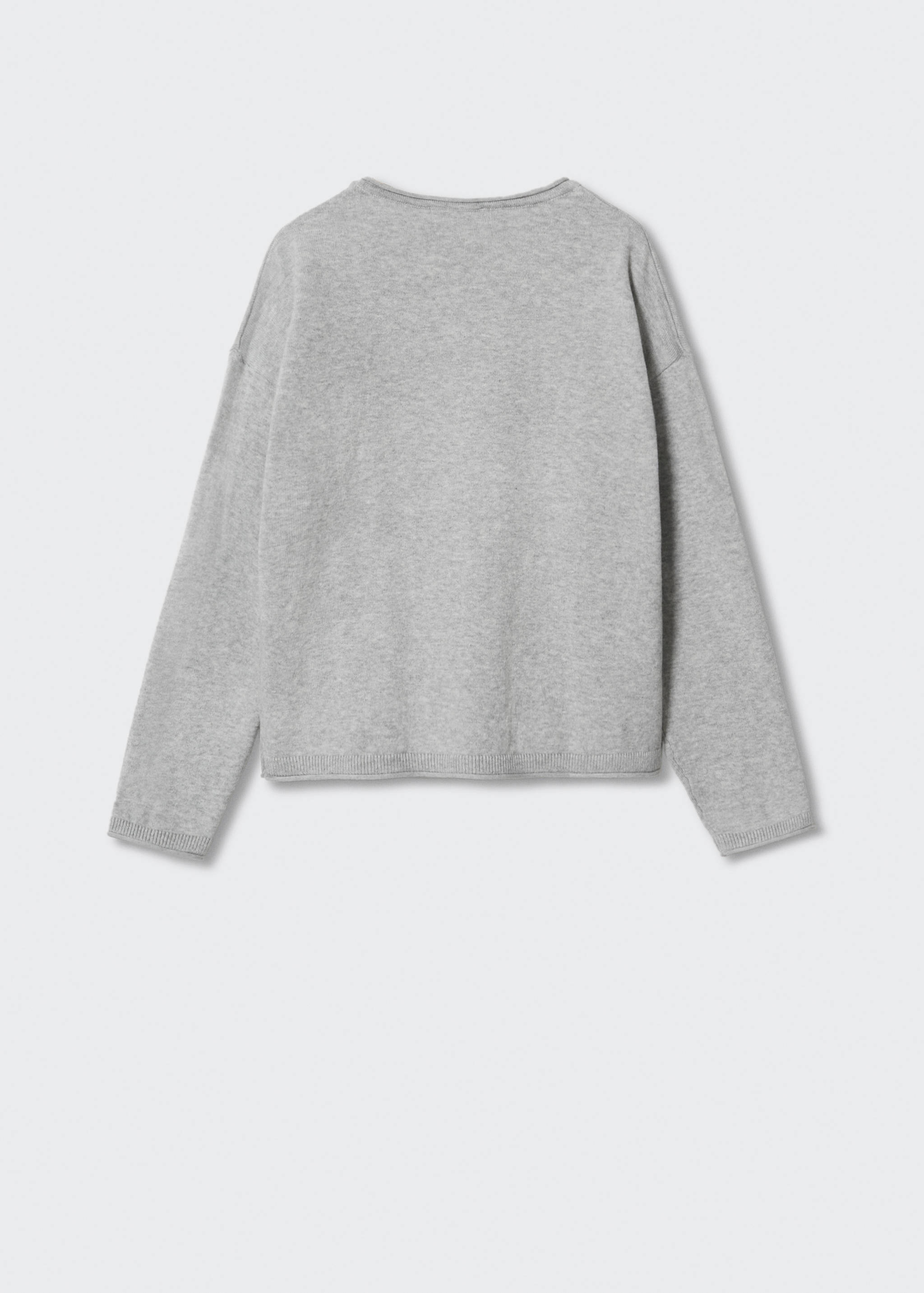 Pull-over coton poche - Verso de l’article