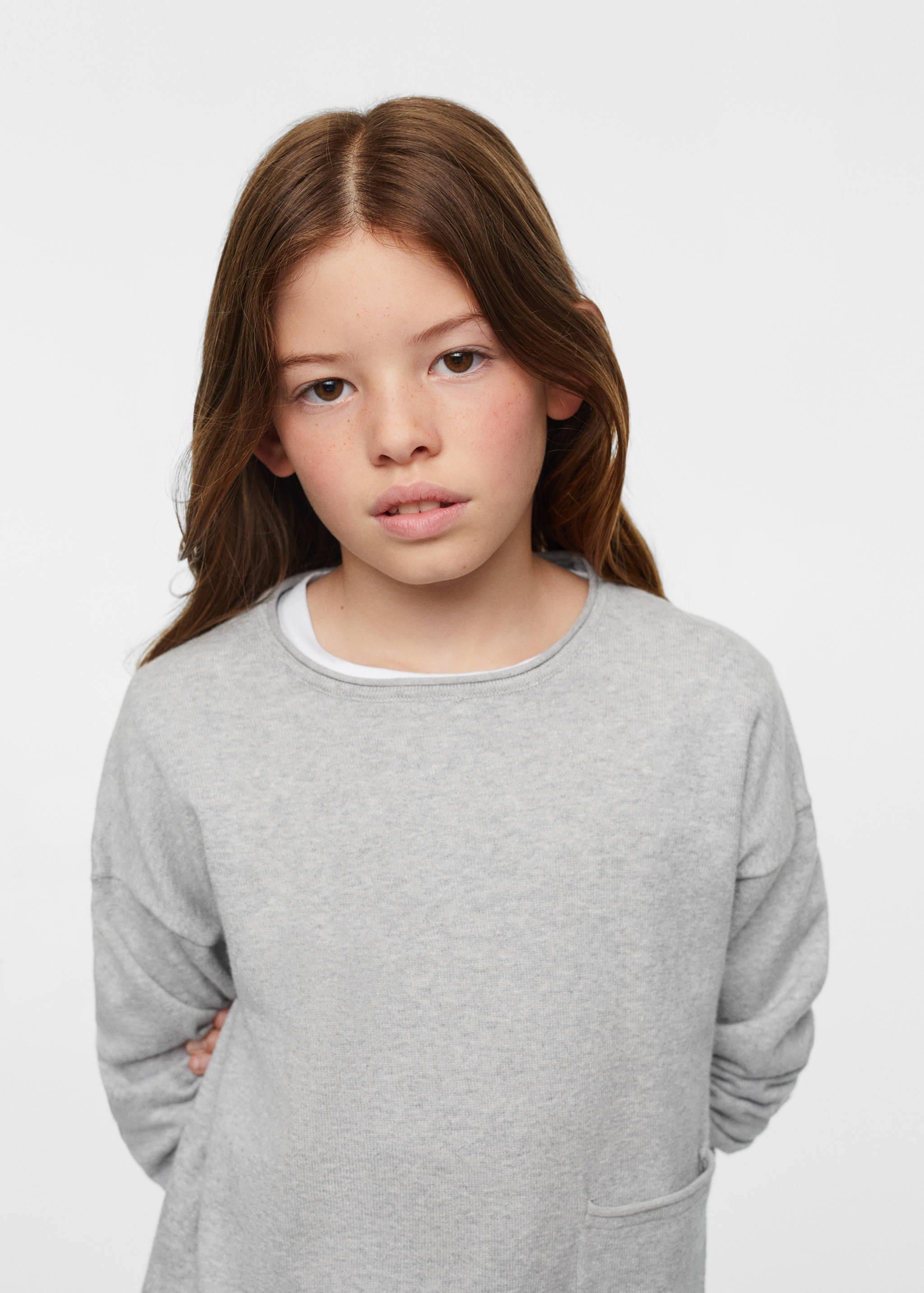 Pull-over coton poche - Détail de l'article 2