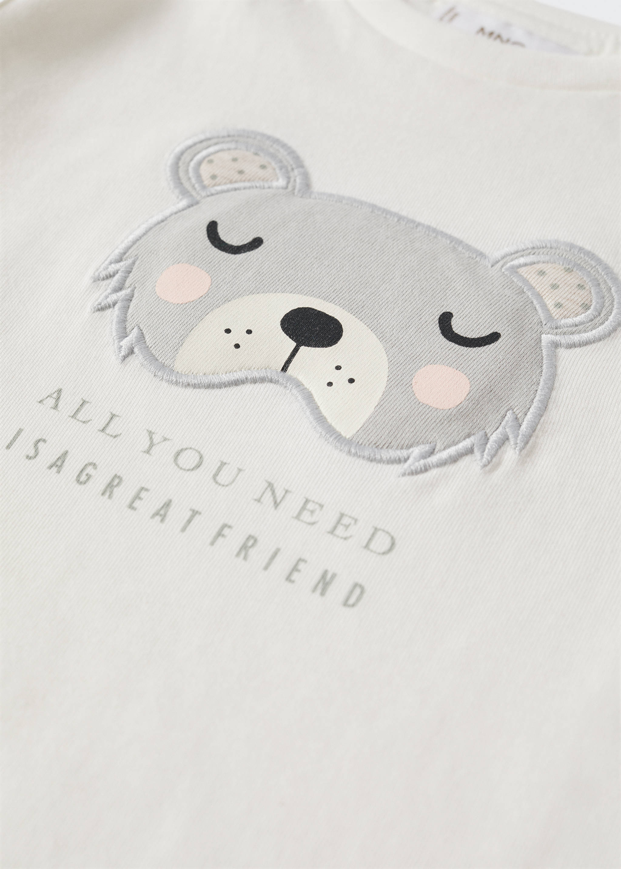 Bavlněné pyžamo s potiskem - Detail zboží 9