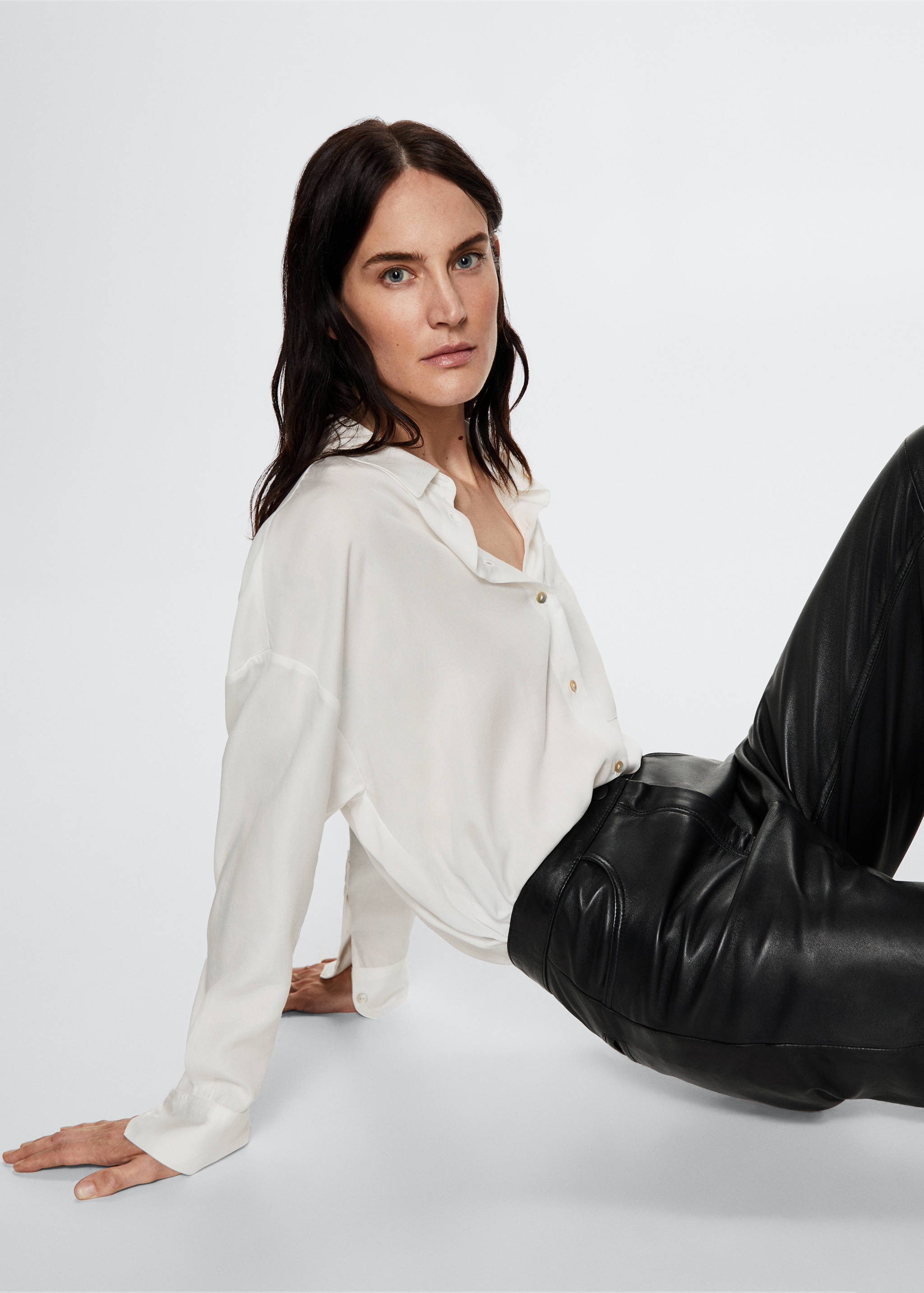 Camisa de 100% liocel - Pormenor do artigo 2