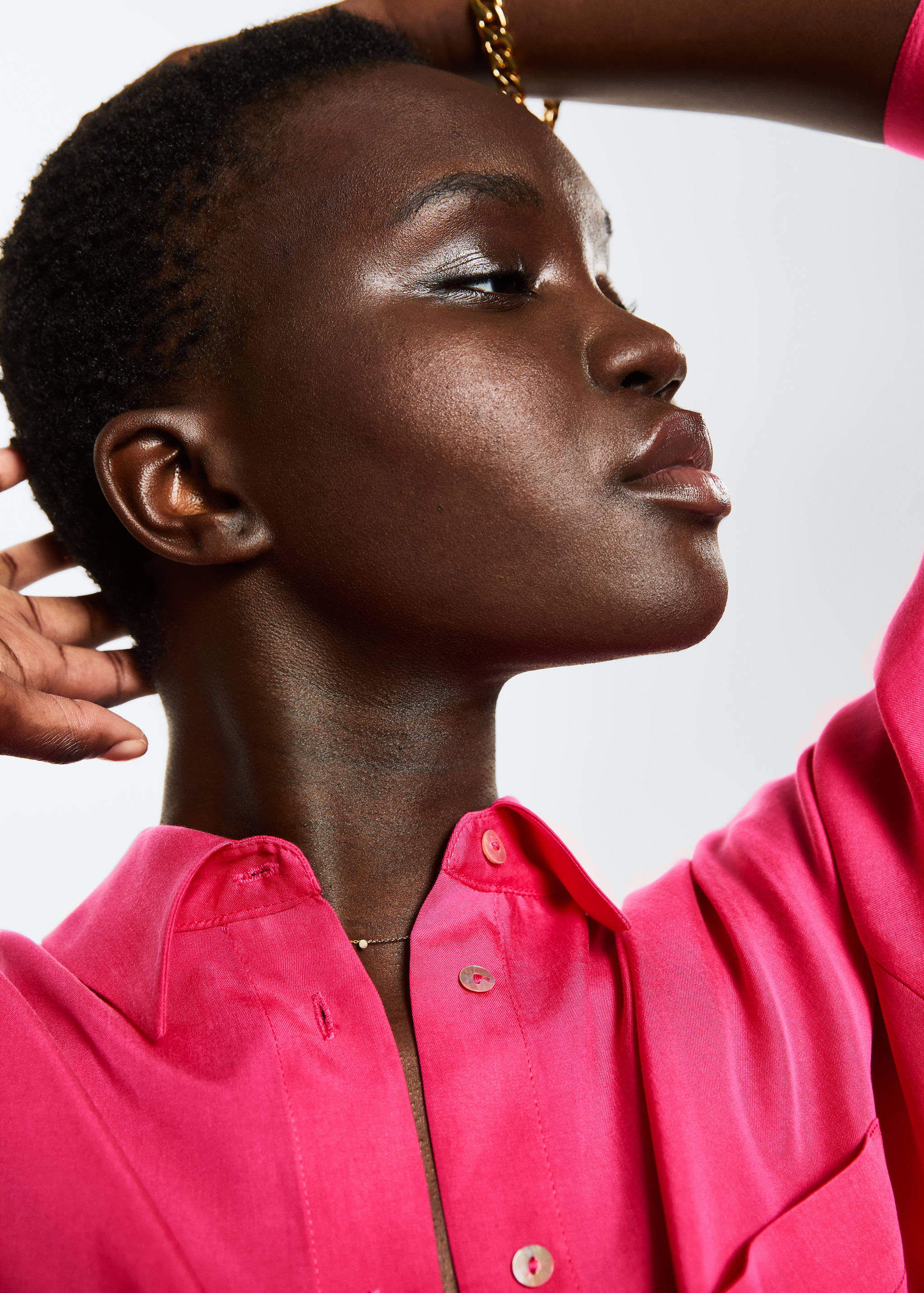 Camisa de 100% liocel - Pormenor do artigo 1