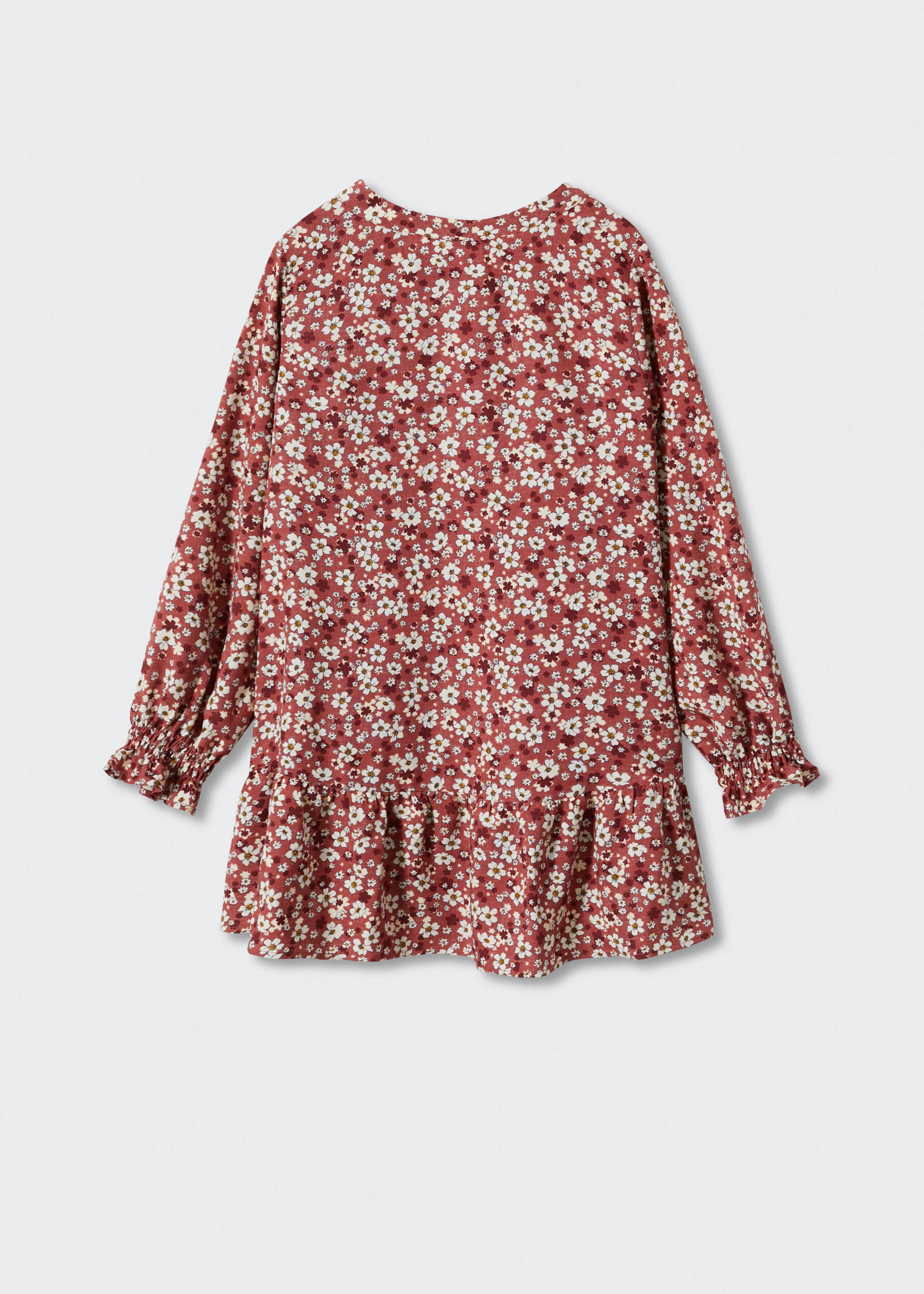 Floral print dress - Reverse of the article