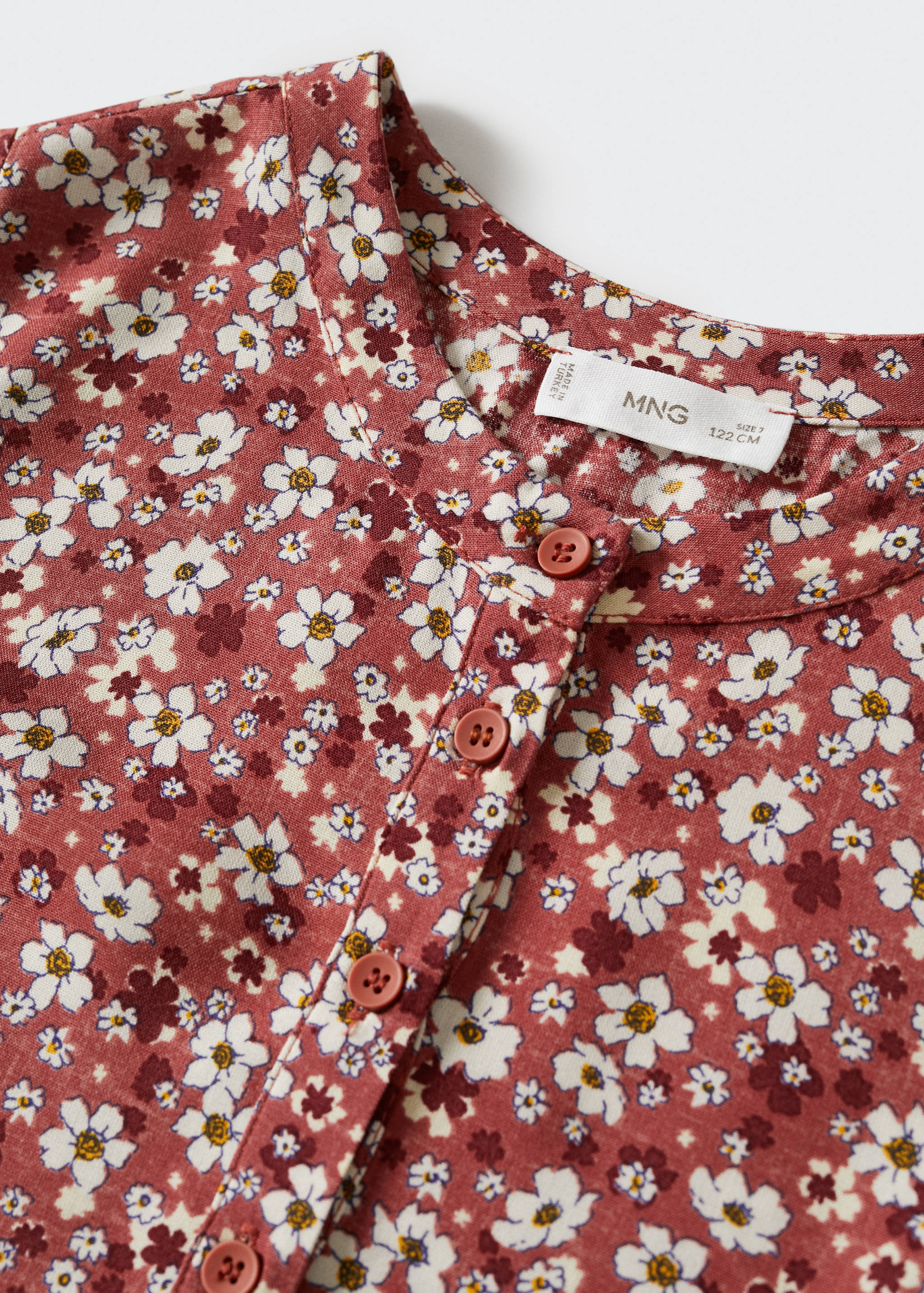 Floral print dress - Details of the article 8