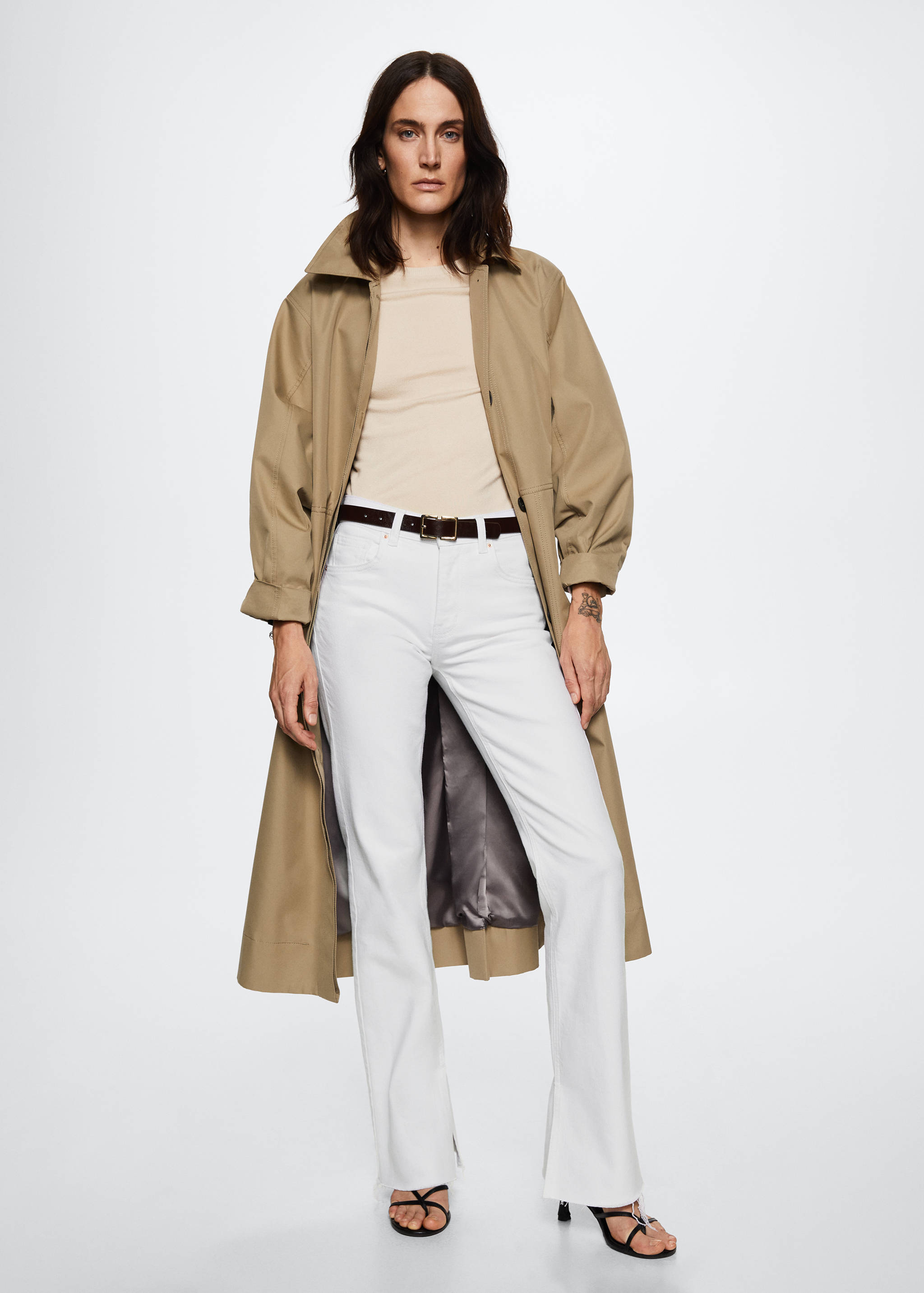 Texans rectes tir mitjà - Pla general