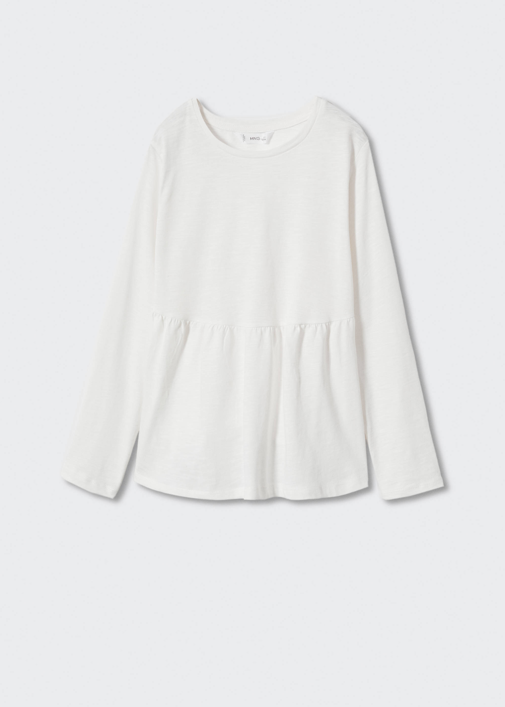 Langarm-T-Shirt mit Rüschen - Artikel ohne Model