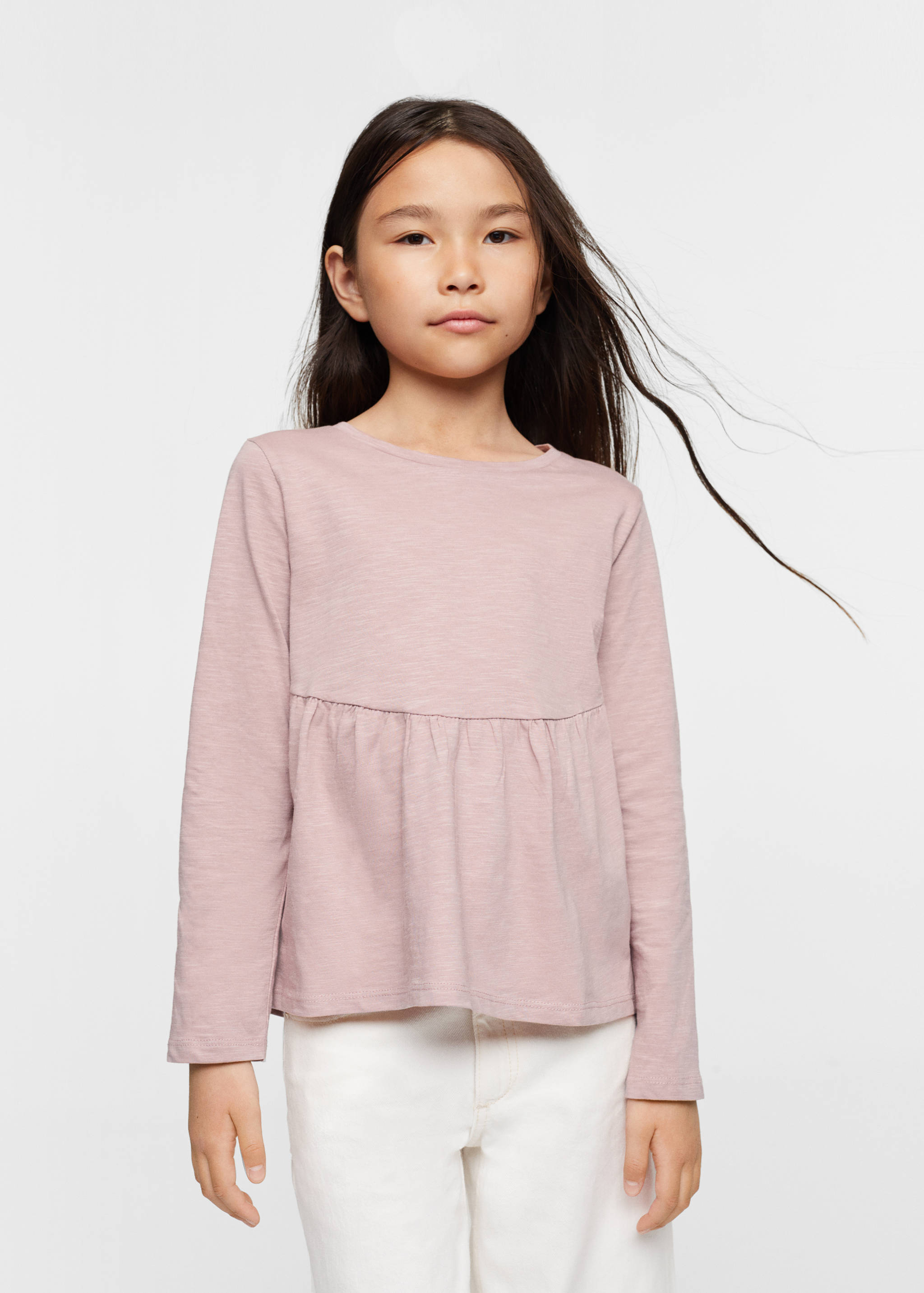 Langarm-T-Shirt mit Rüschen - Detail des Artikels 2