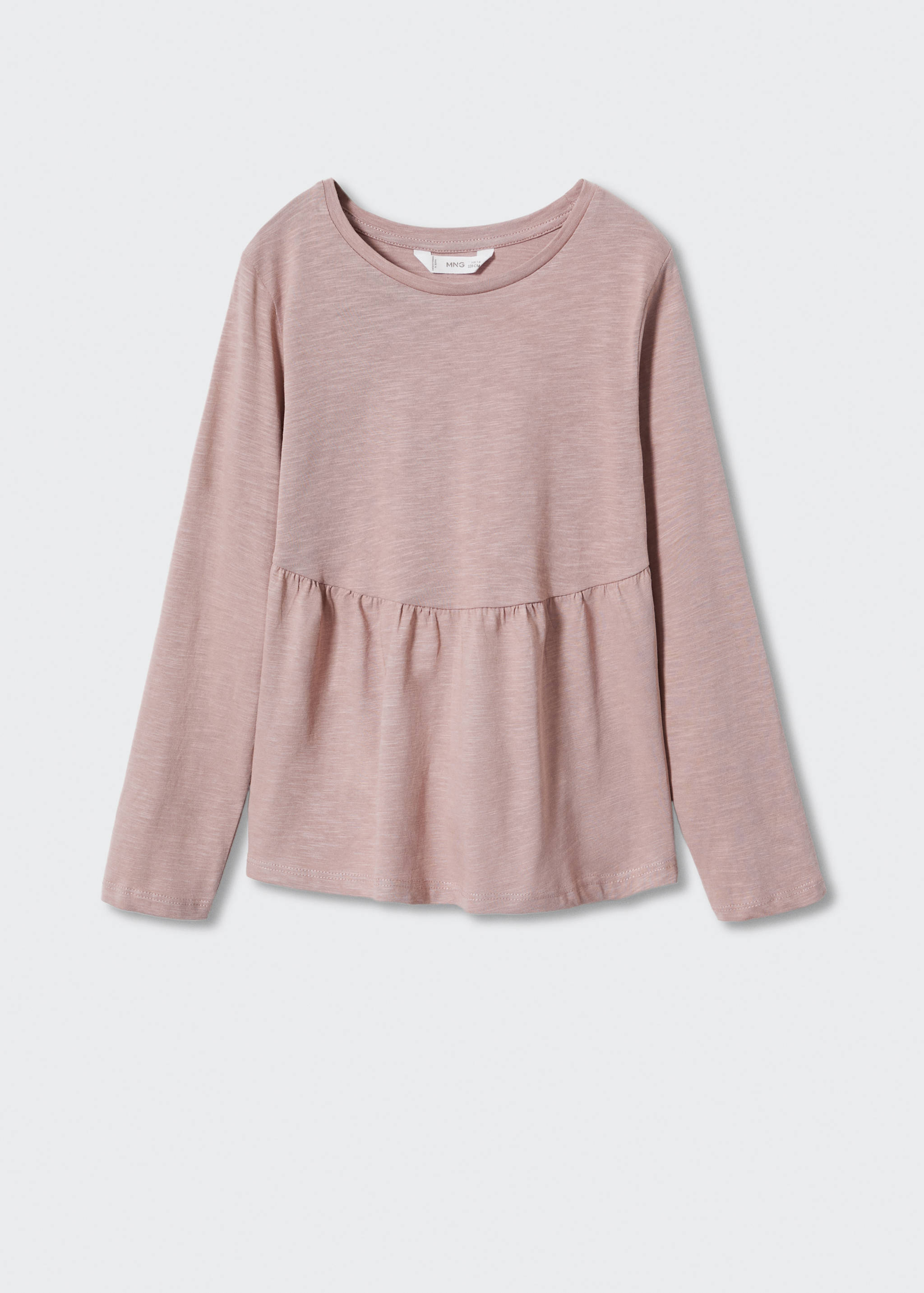 Langarm-T-Shirt mit Rüschen - Artikel ohne Model