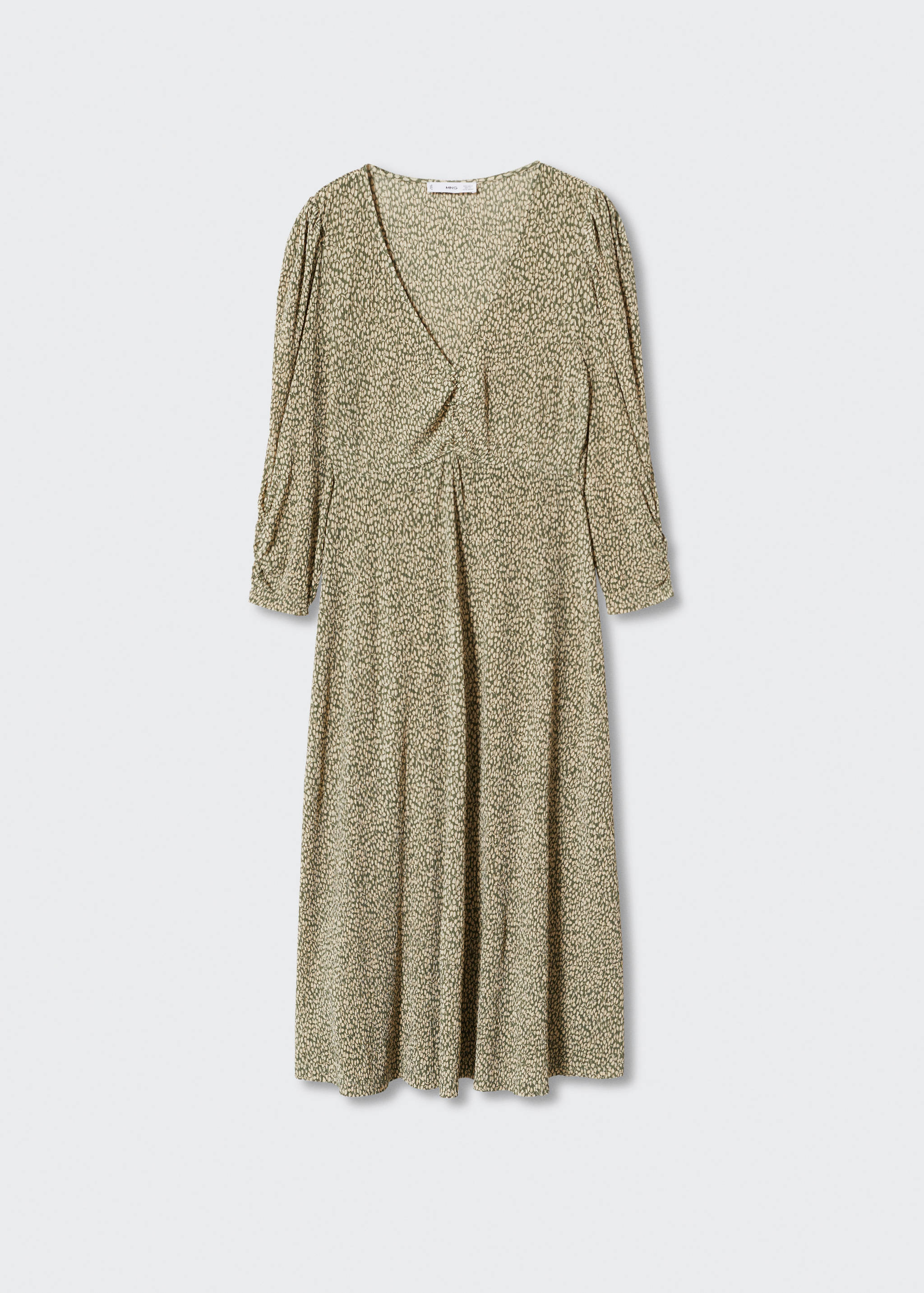 Robe plissée imprimée - Article sans modèle