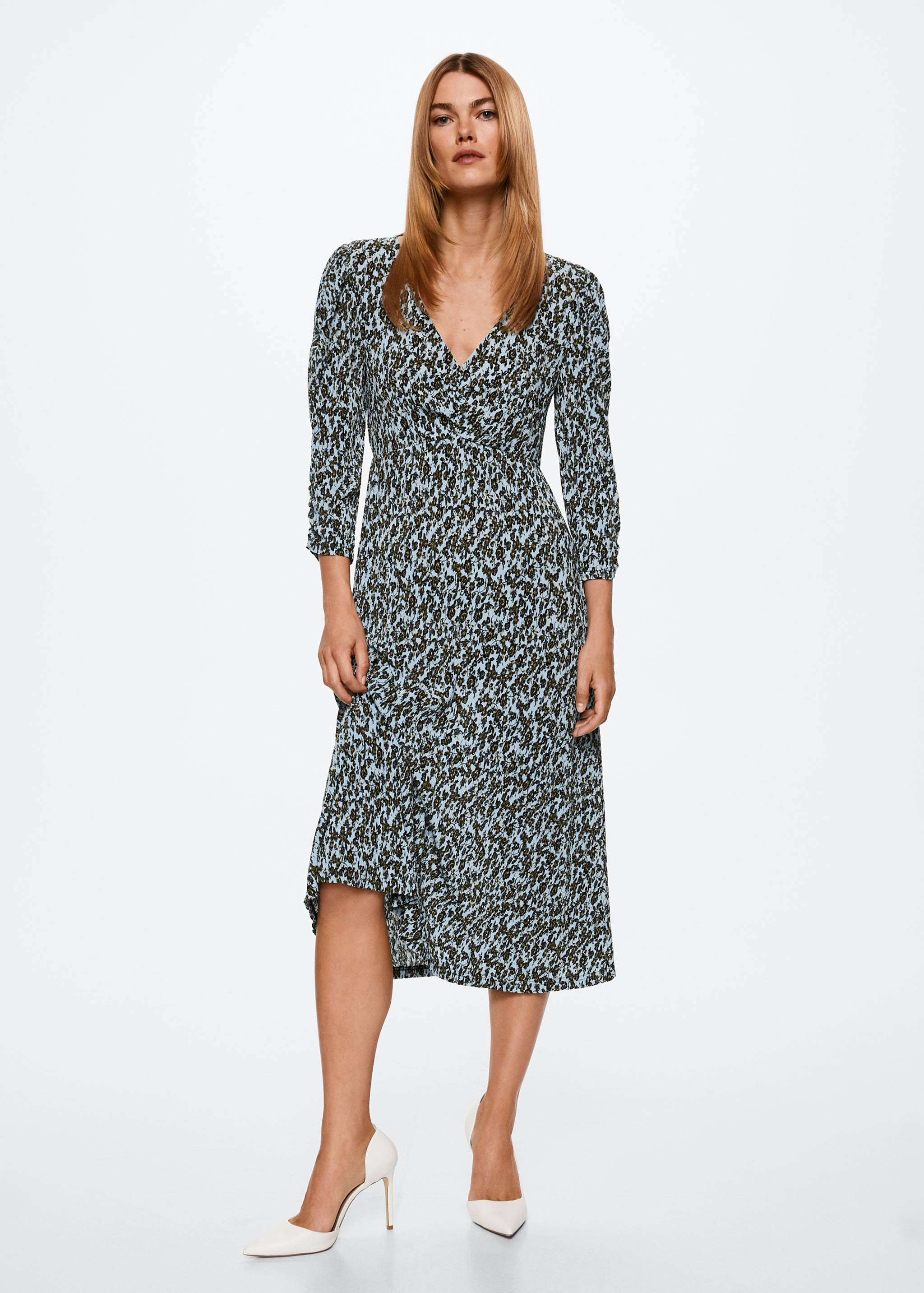 Robe plissée imprimée - Plan général