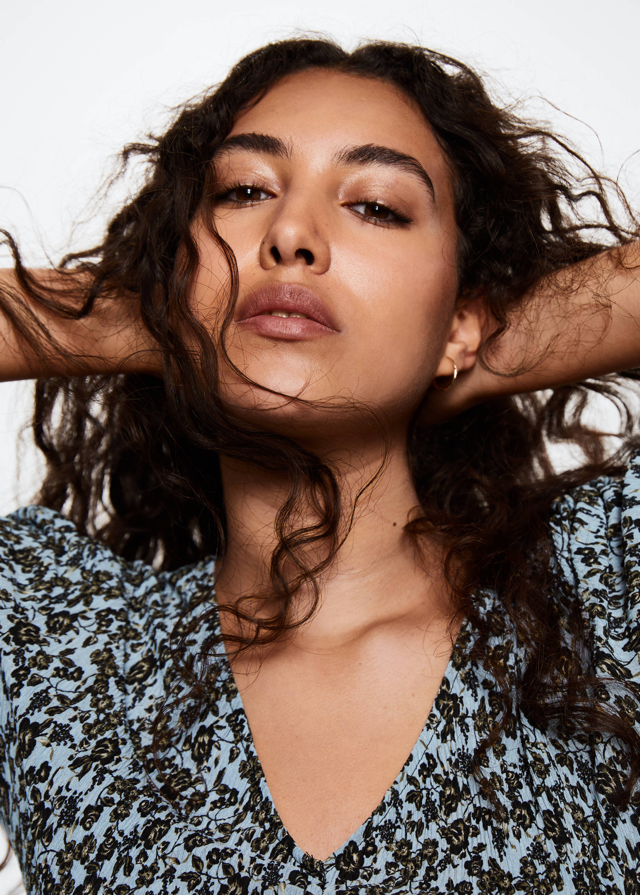 Robe plissée imprimée - Détail de l'article 5