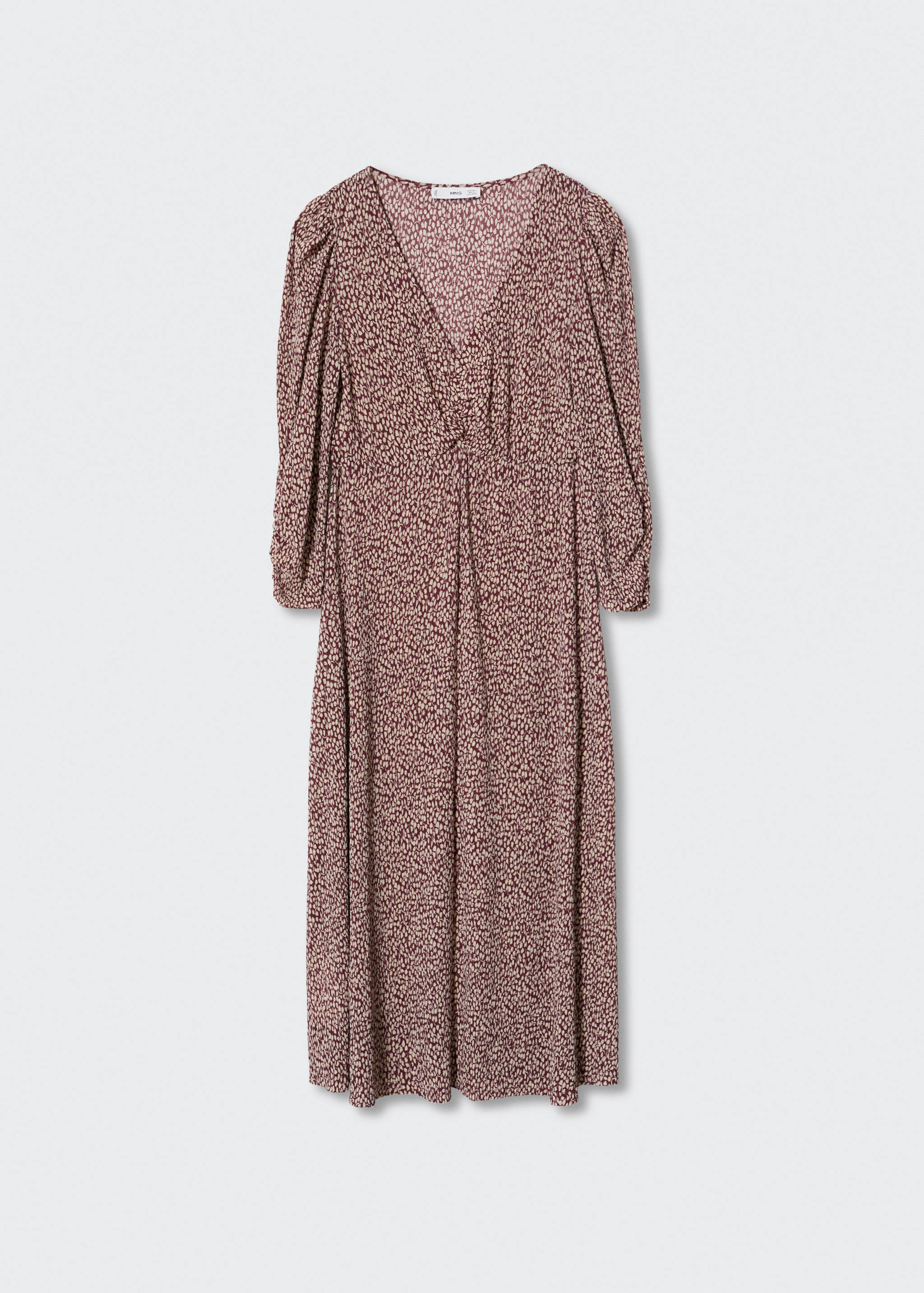 Robe plissée imprimée - Article sans modèle