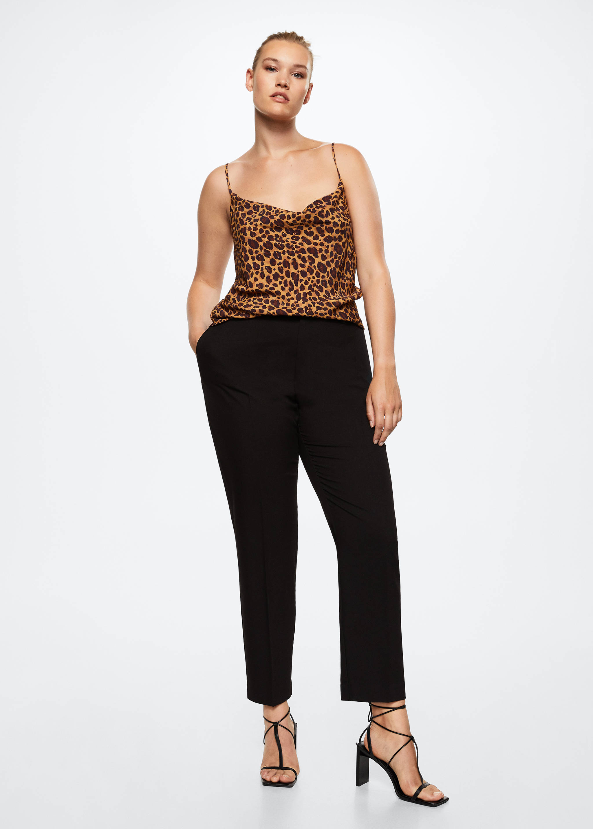 Top style lingerie imprimé - Détail de l'article 5