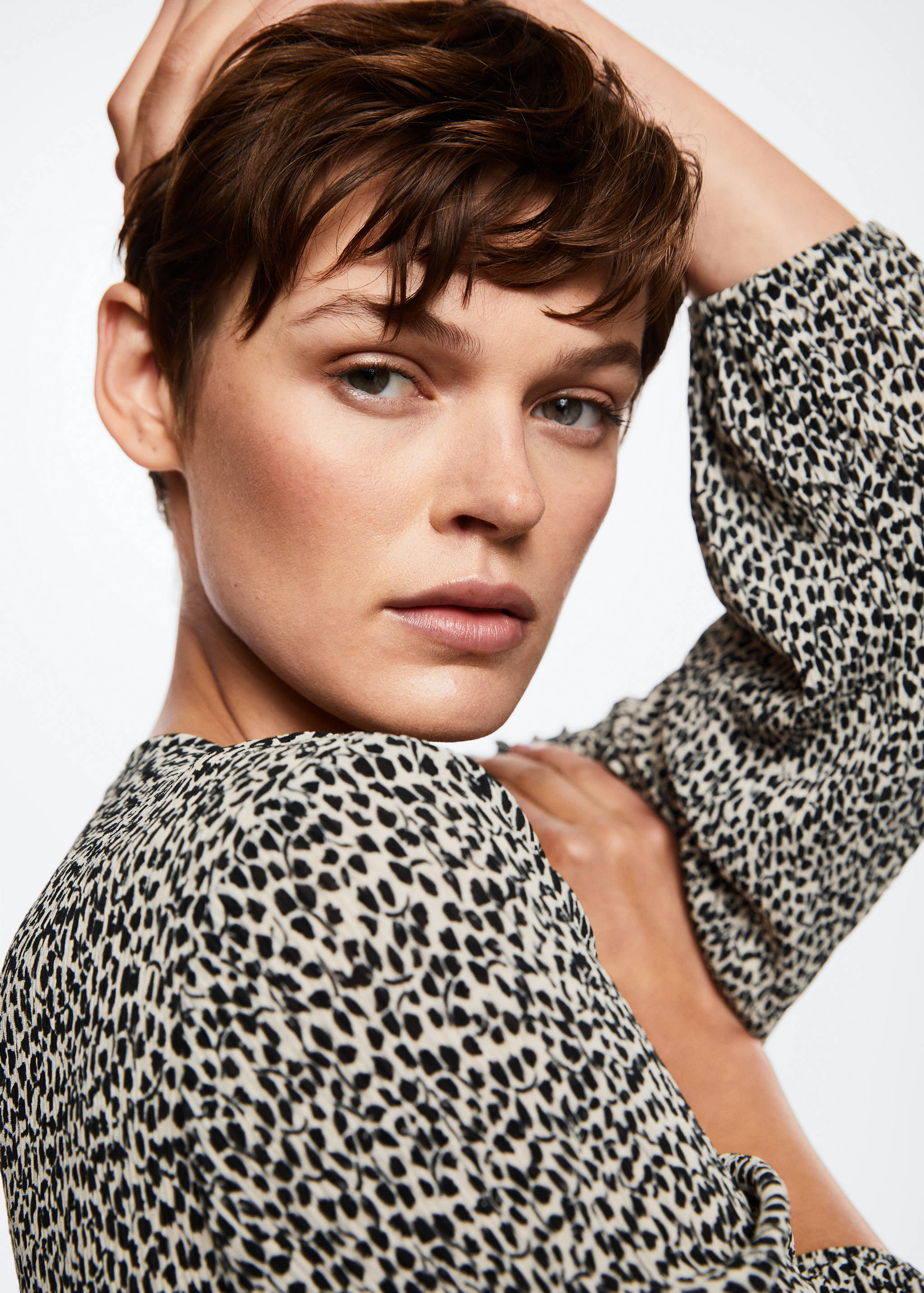 Flower print dress - Details of the article 1