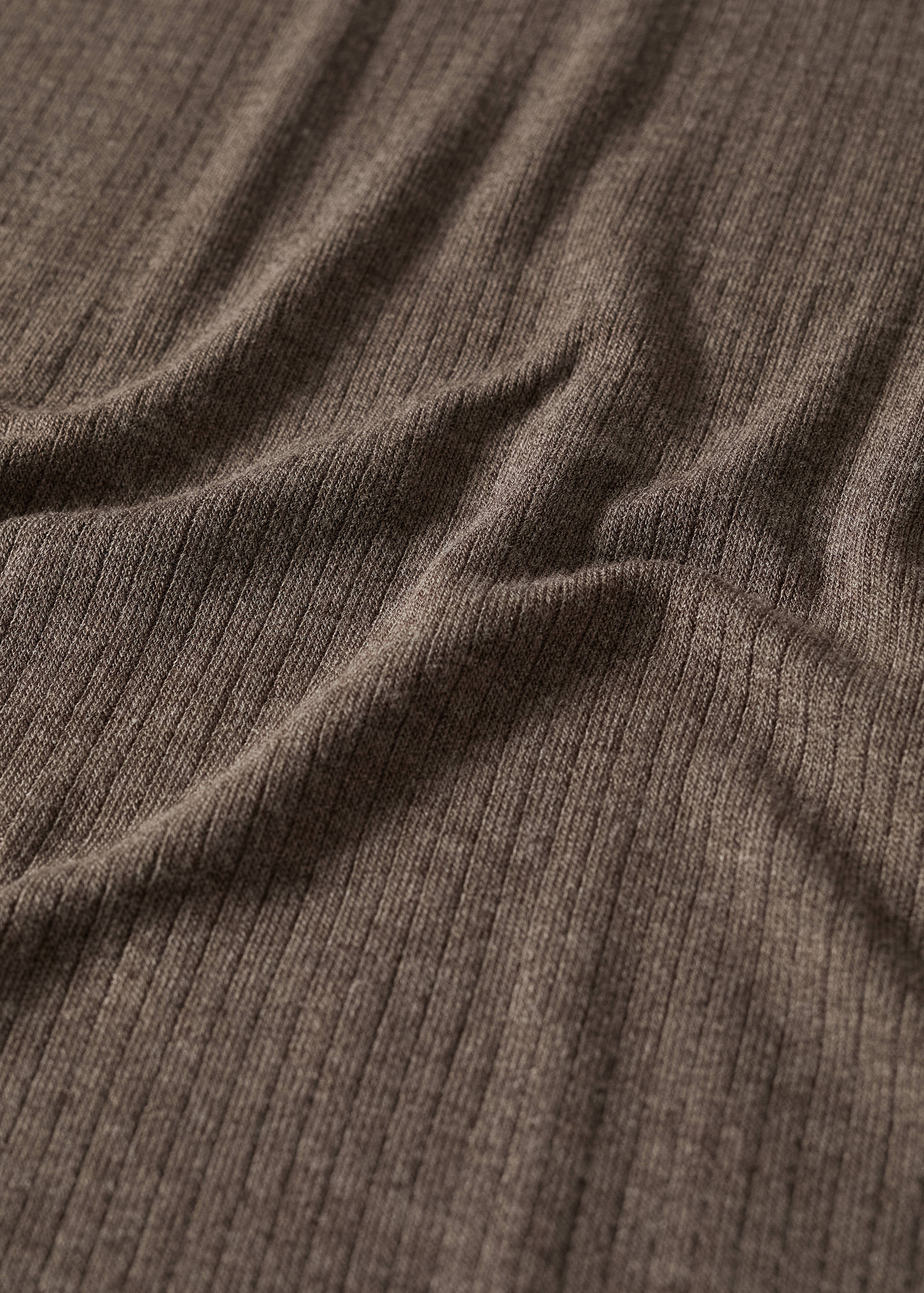 Ribbed short dress - Details of the article 8