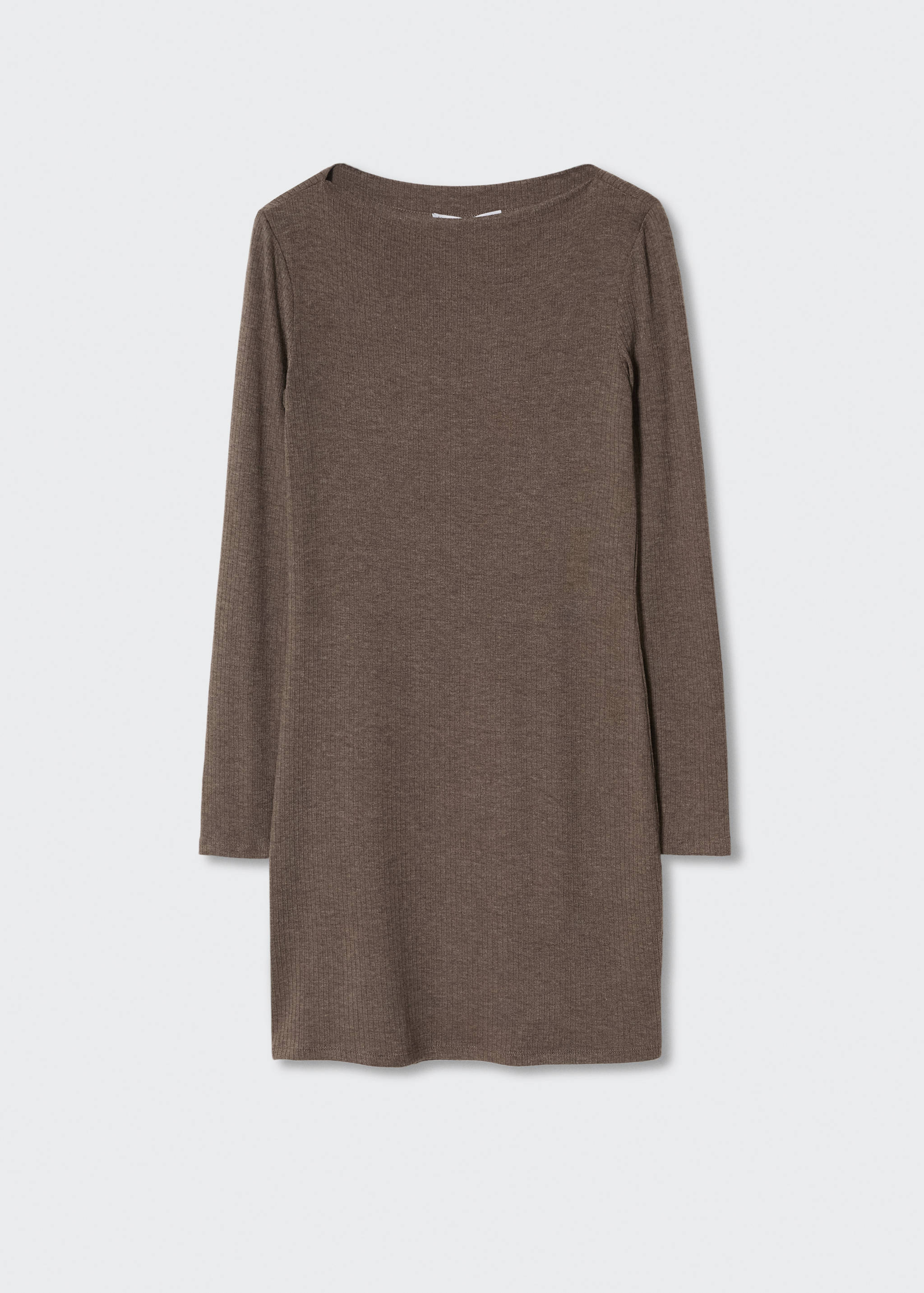 Ribbed short dress - Article without model