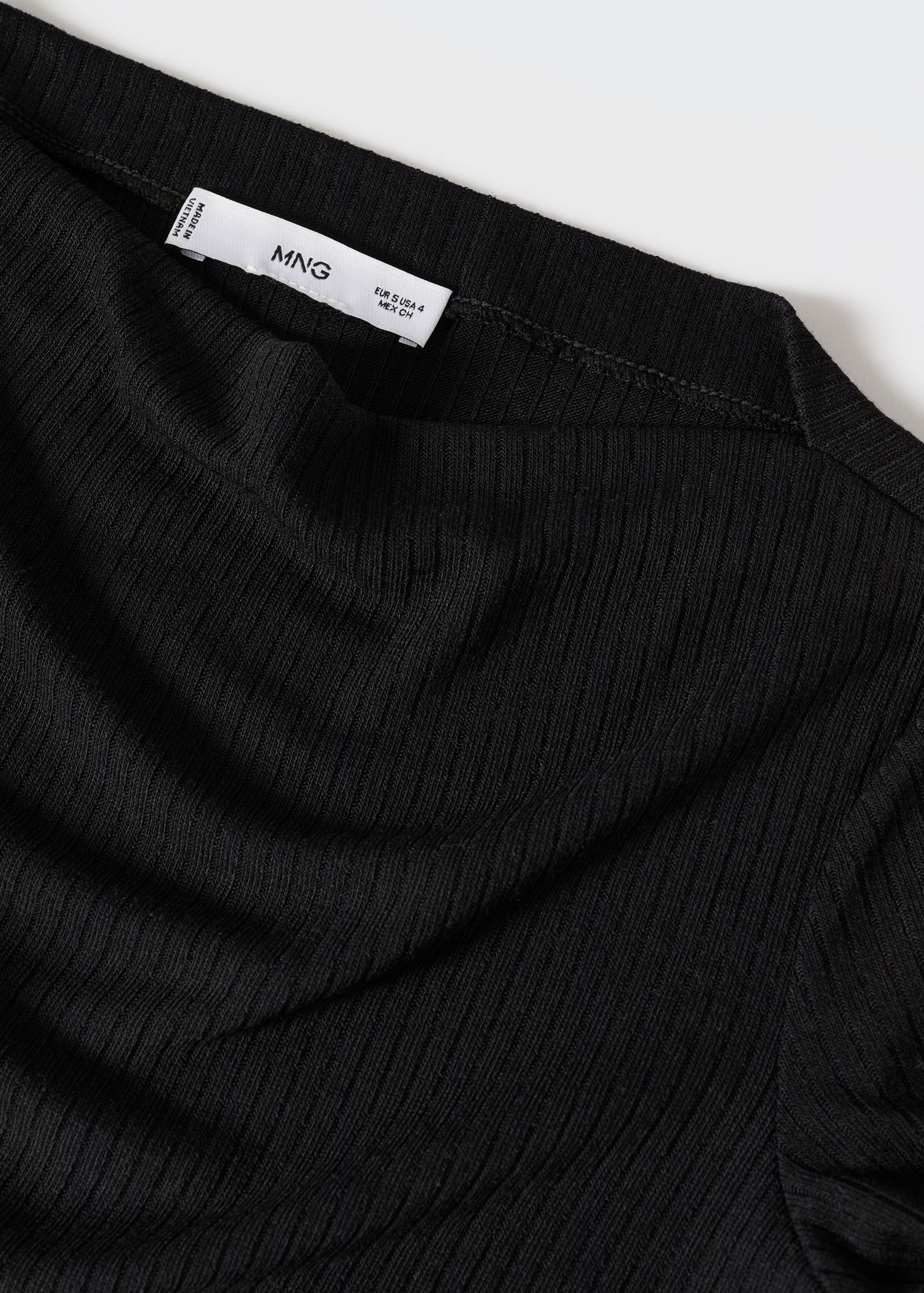 Vestit curt canalé - Detall de l'article 8
