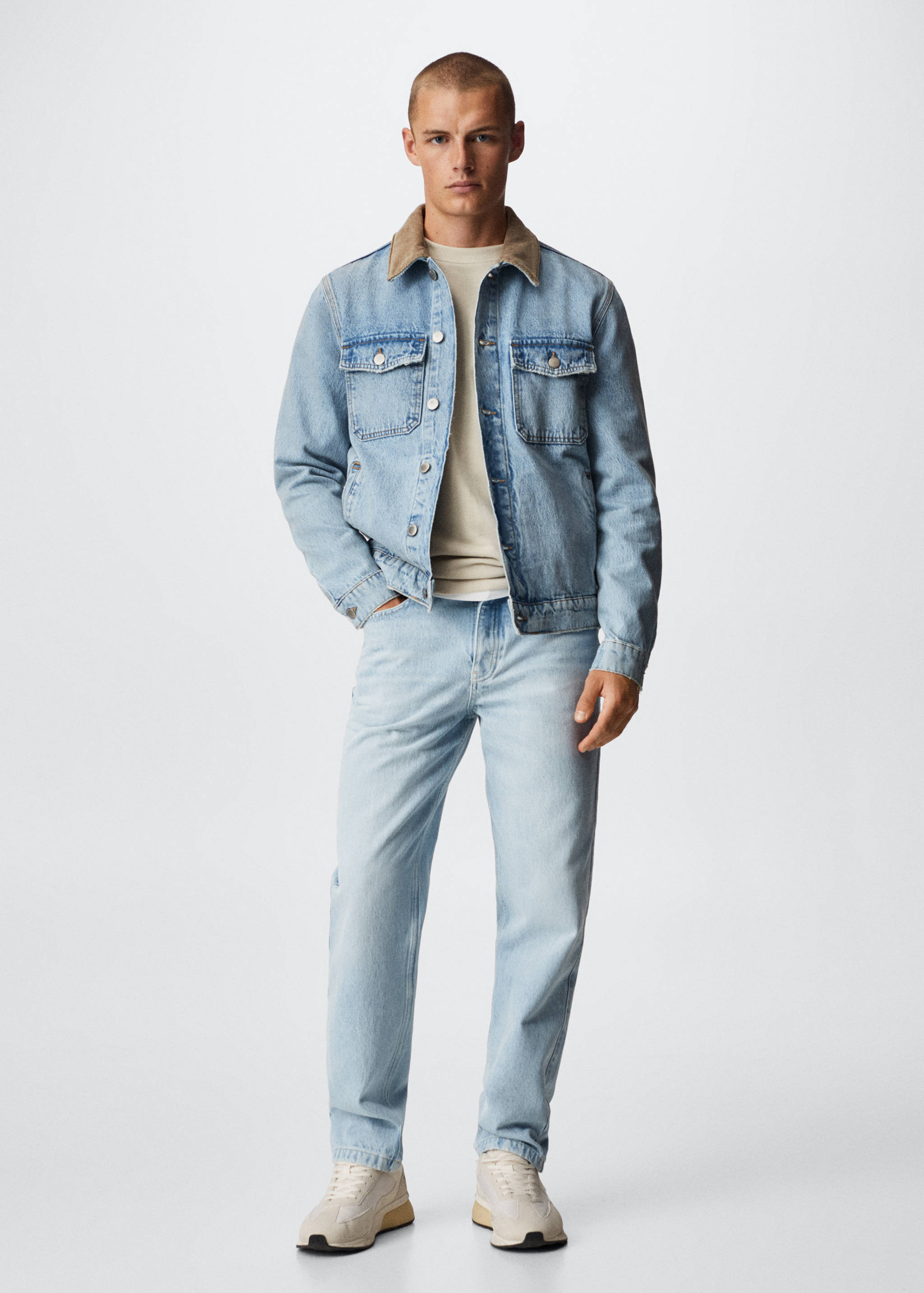 Caçadora texana coll pana - Pla general