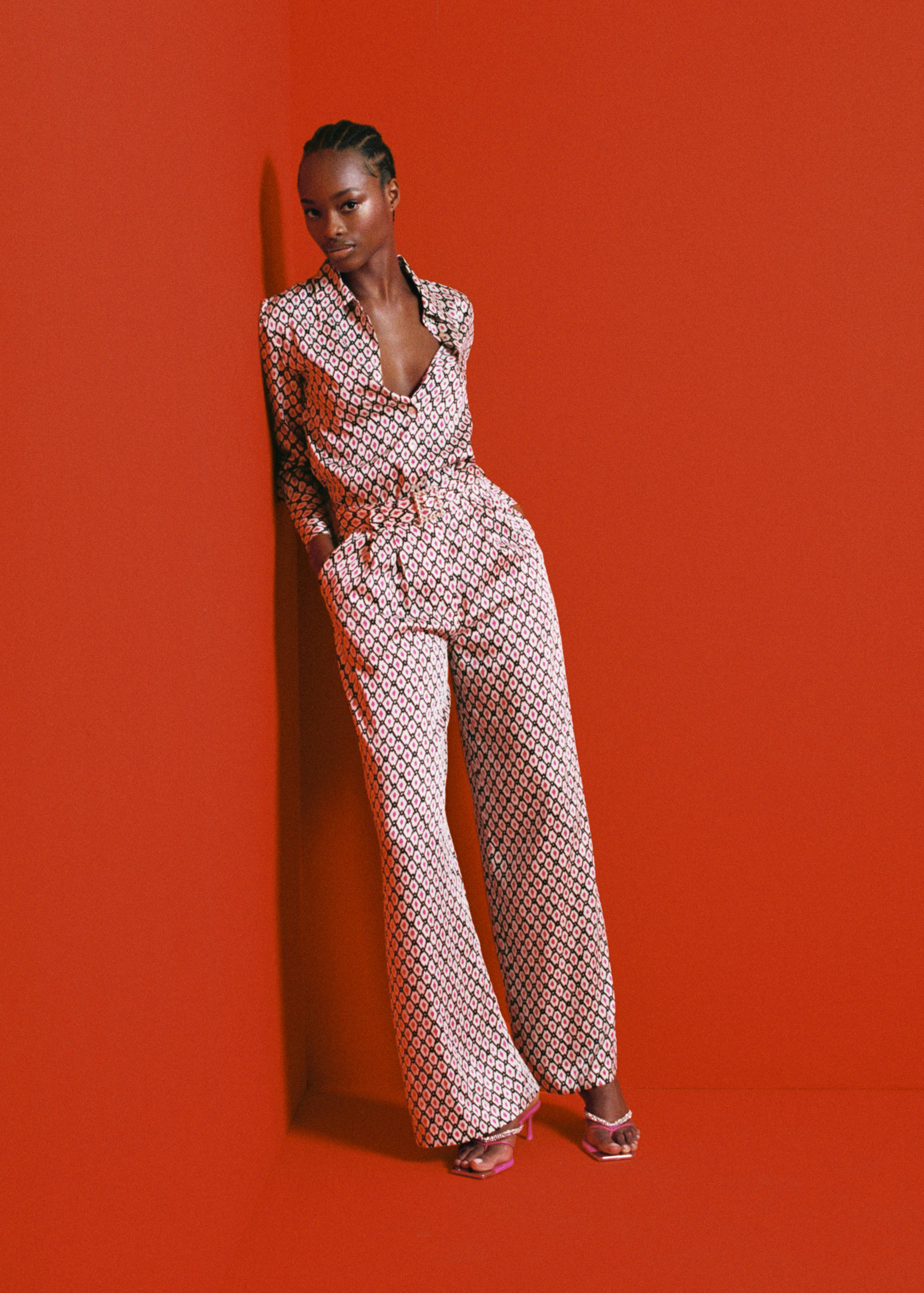 Pantalons palazzo estampats - Detall de l'article 6