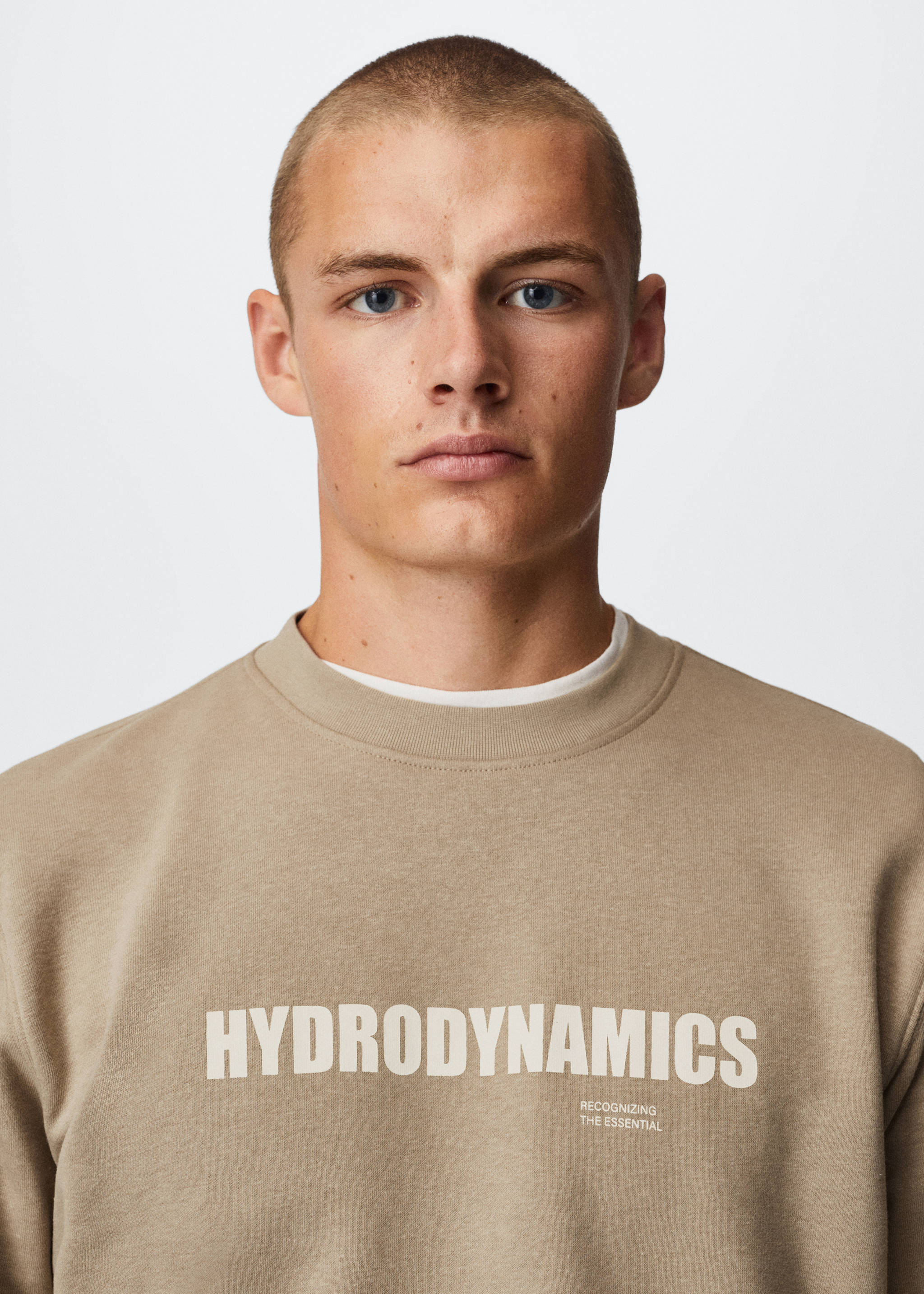 Suéter algodão mensagem - Pormenor do artigo 1