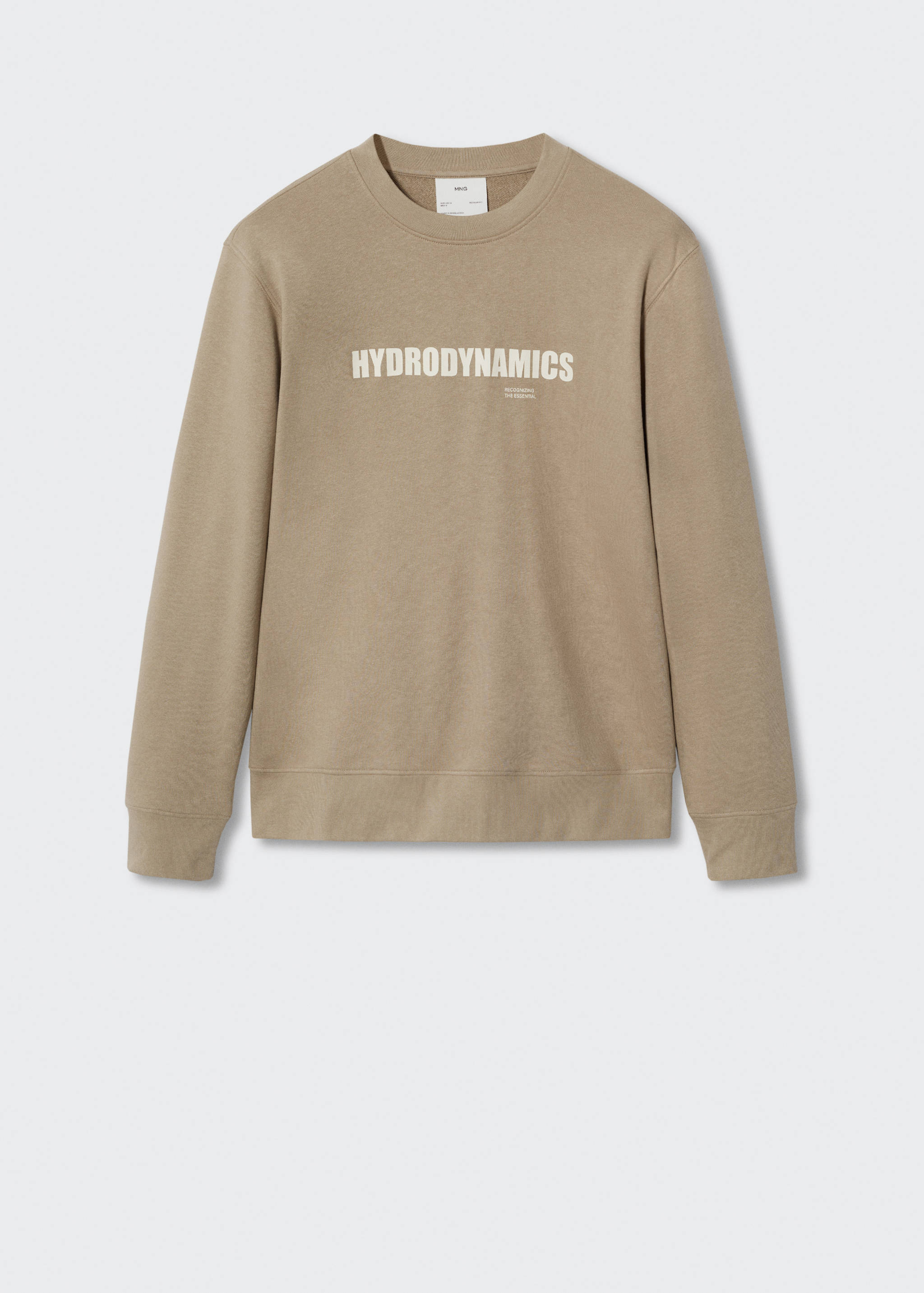 Suéter algodão mensagem - Artigo sem modelo