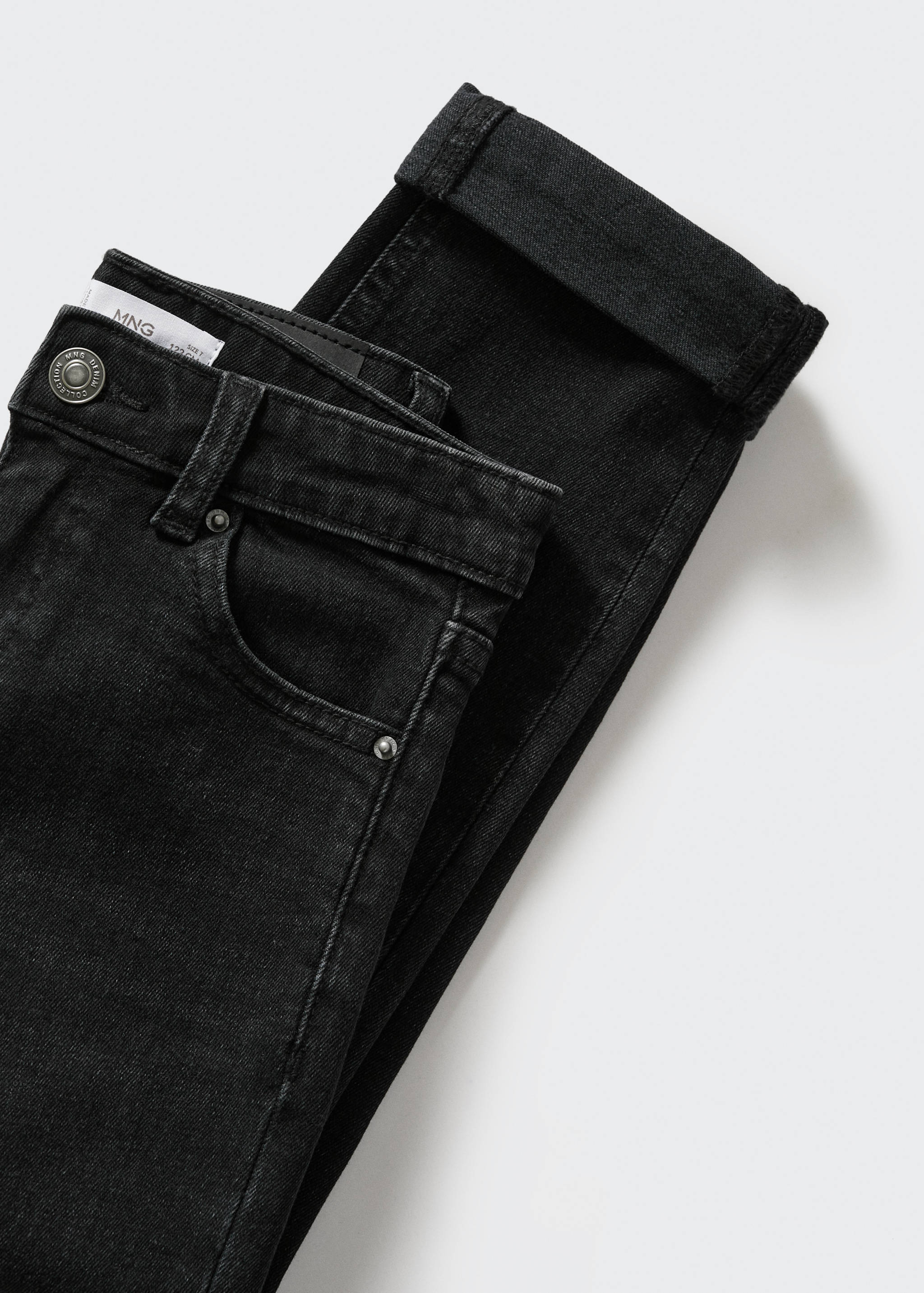 Regular jeans with turn-up hem  - Details of the article 8