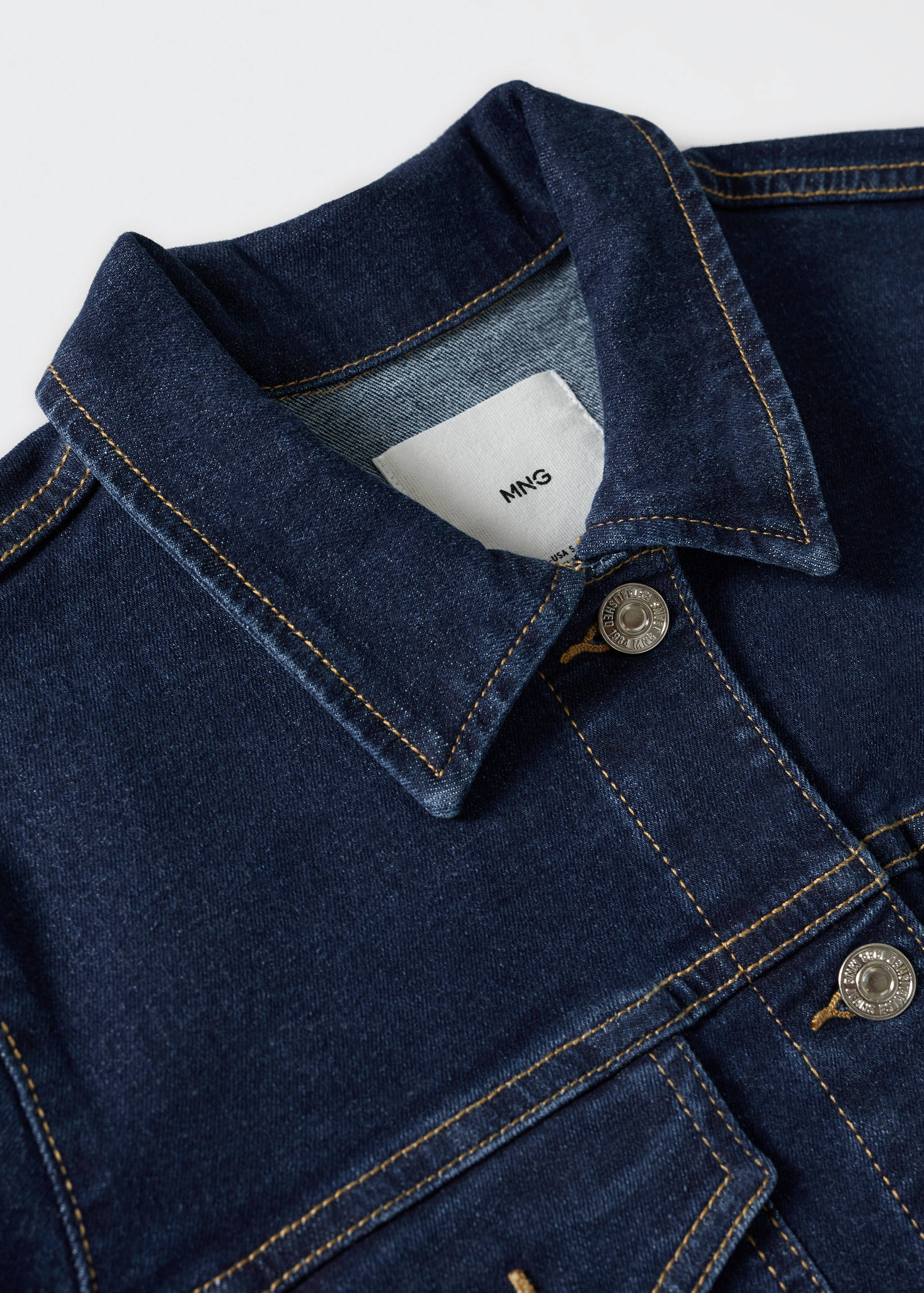 Caçadora denim cotó - Detall de l'article 8