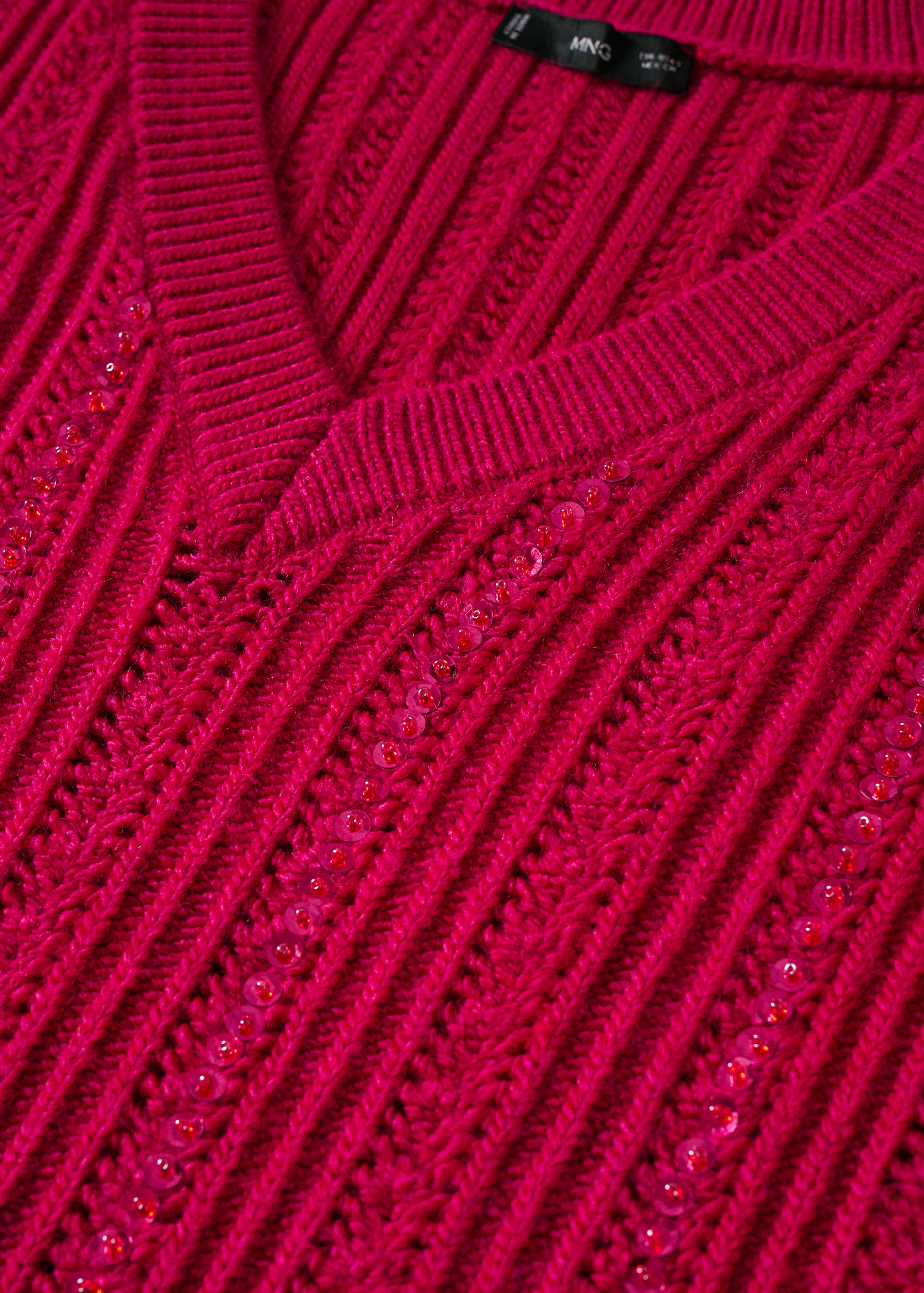 Strickpullover mit Pailletten - Detail des Artikels 8