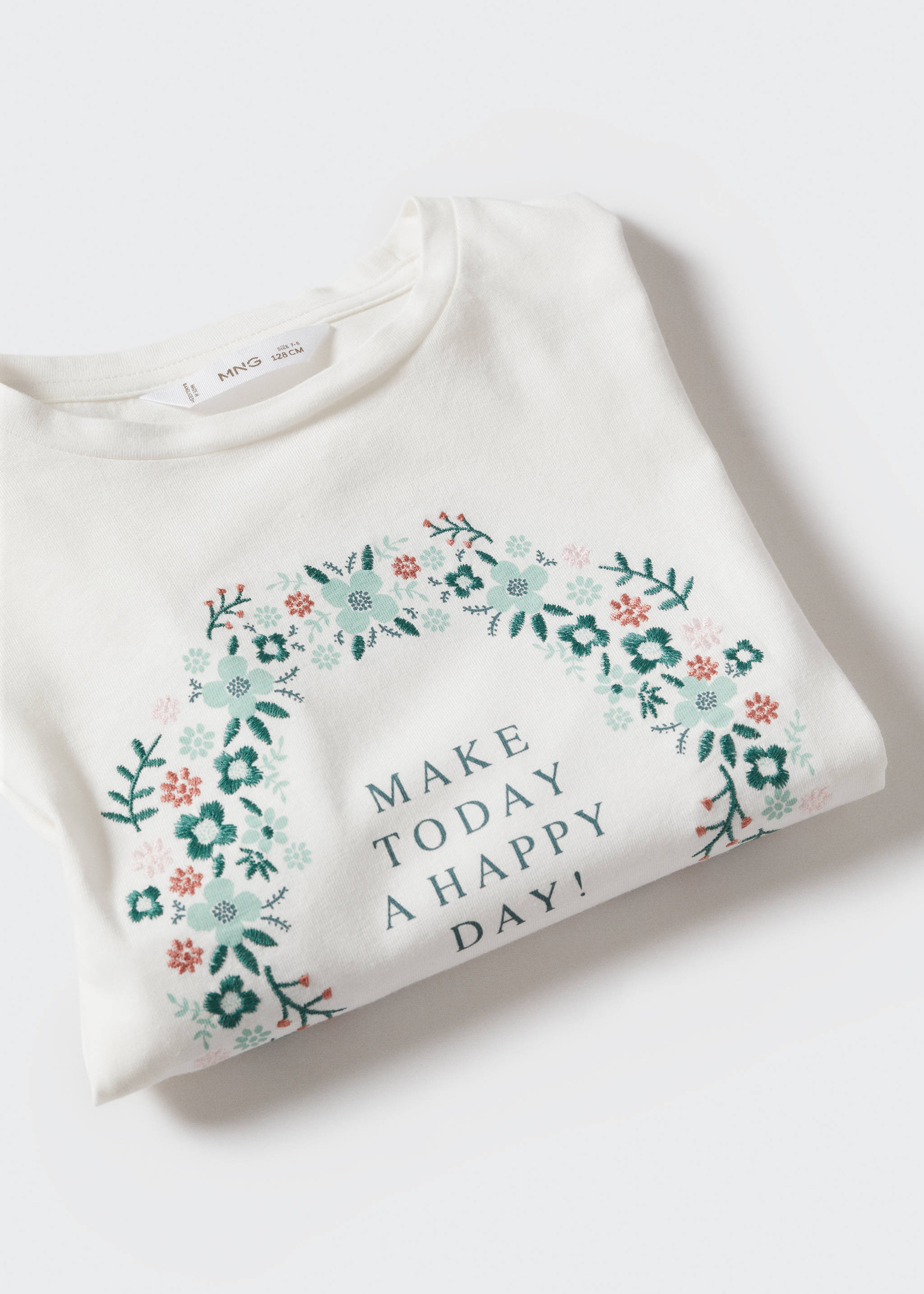 Embroidered long-sleeved t-shirt - Details of the article 8