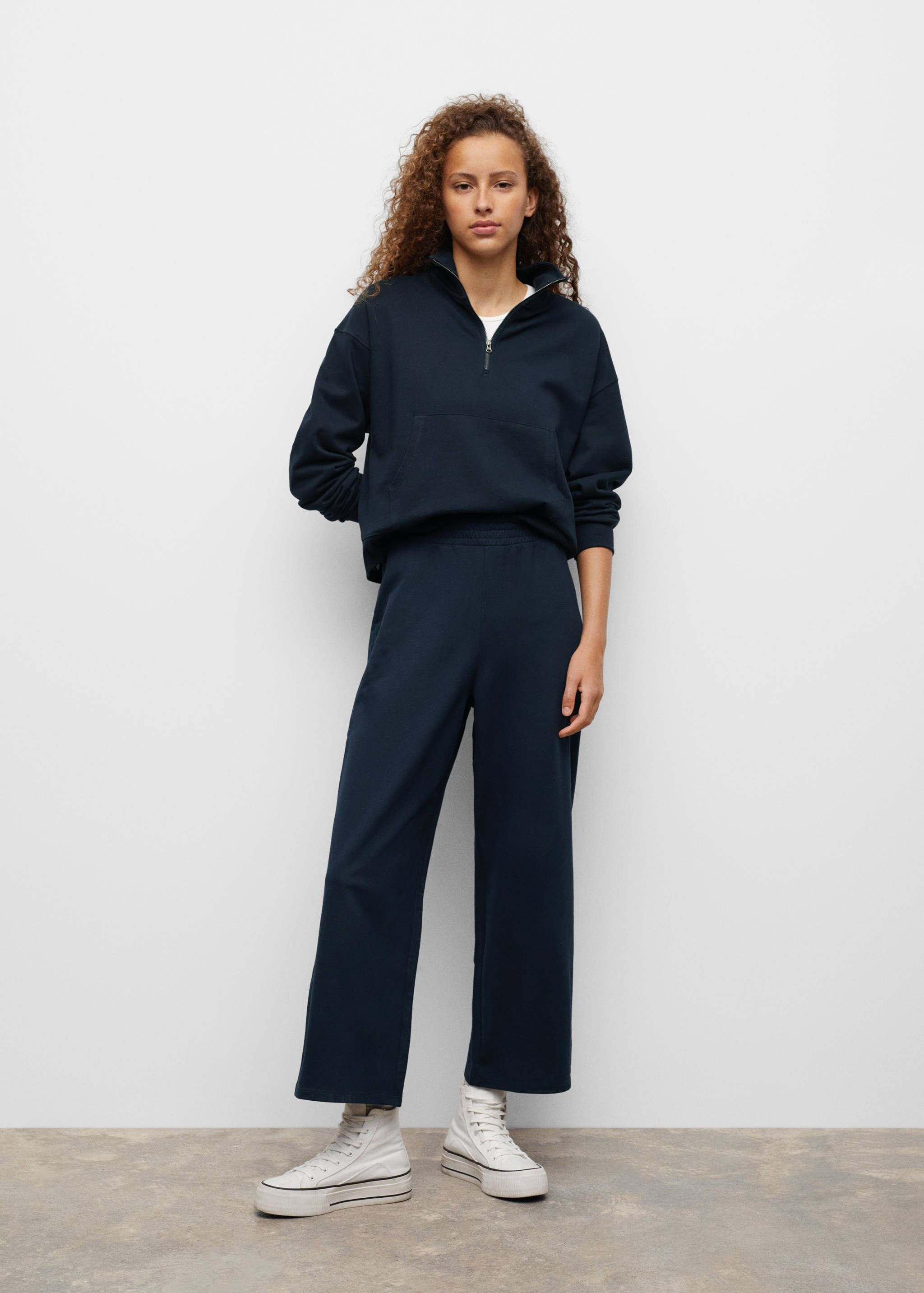 Pantalón jogger punto - Plano medio