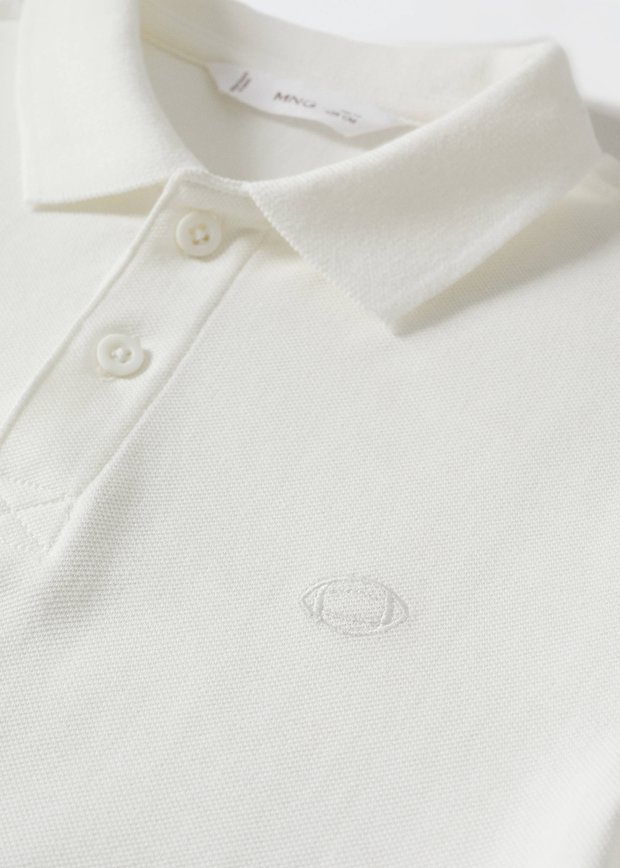 Polo coton à manches longues - Détail de l'article 8