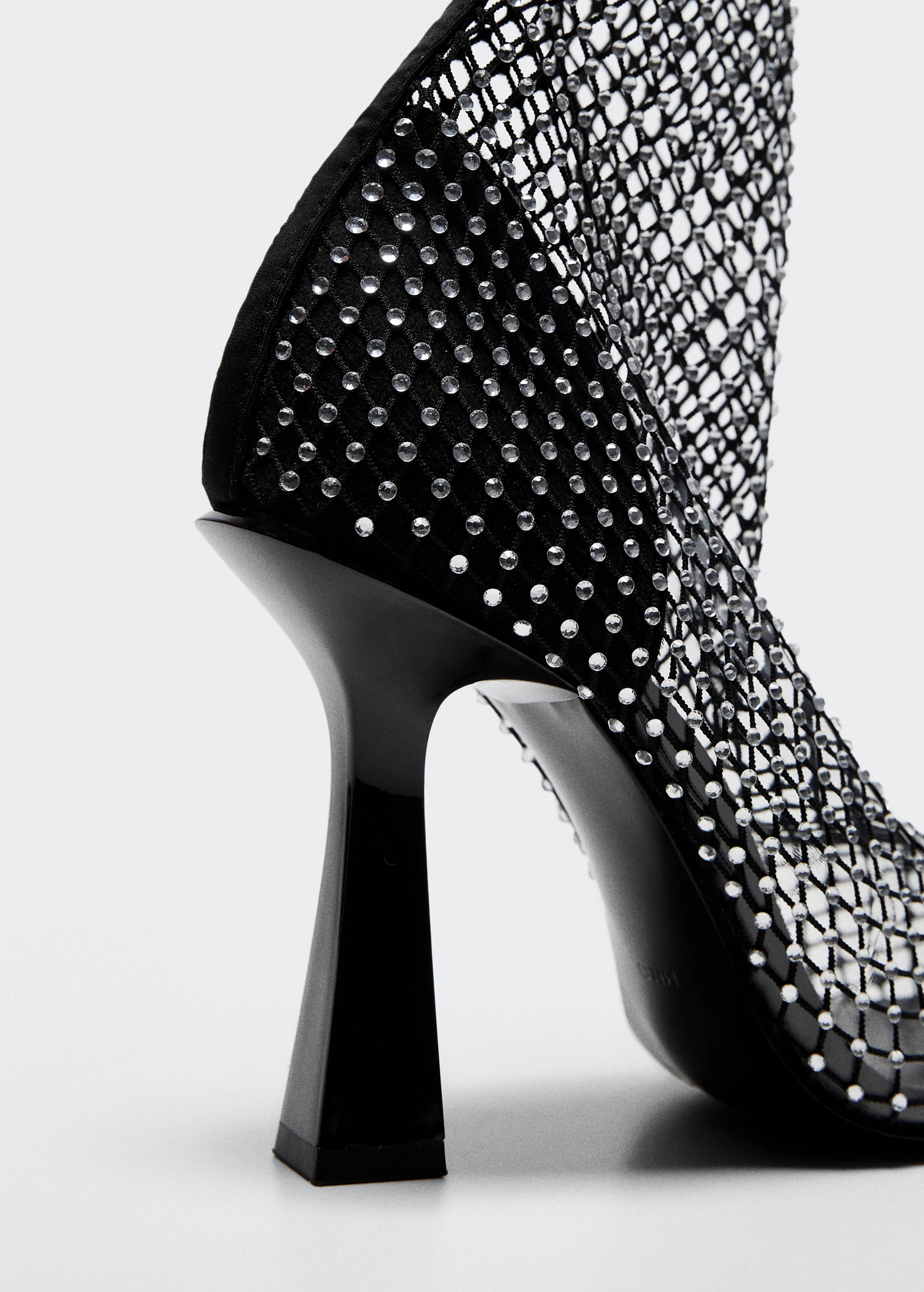Bottines talon maille filet - Détail de l'article 1