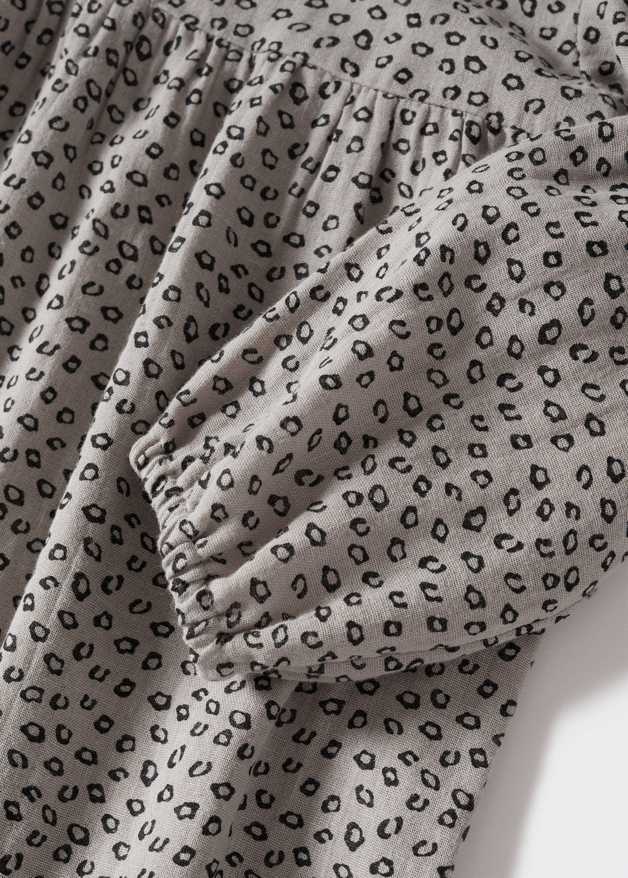 Vestido estampado volante - Detalle del artículo 8