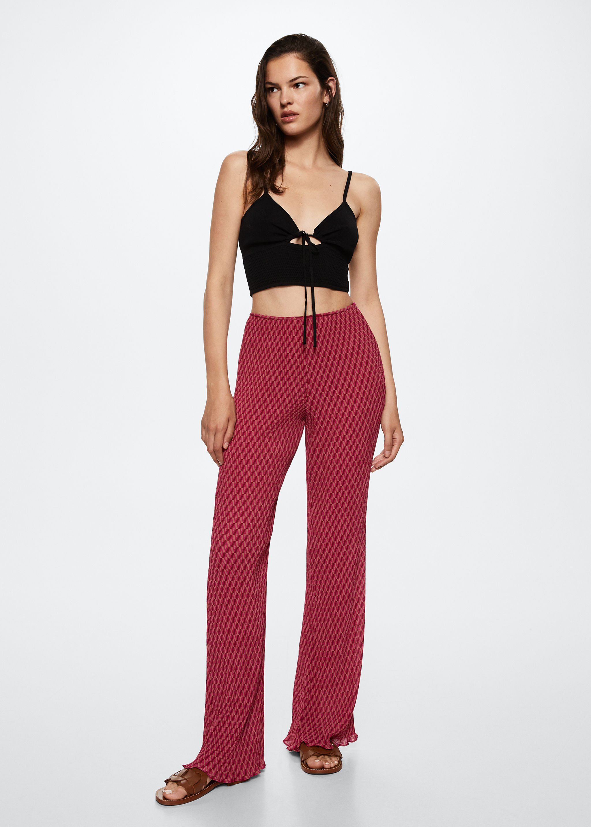 Pantalon droit texturé - Détail de l'article 2