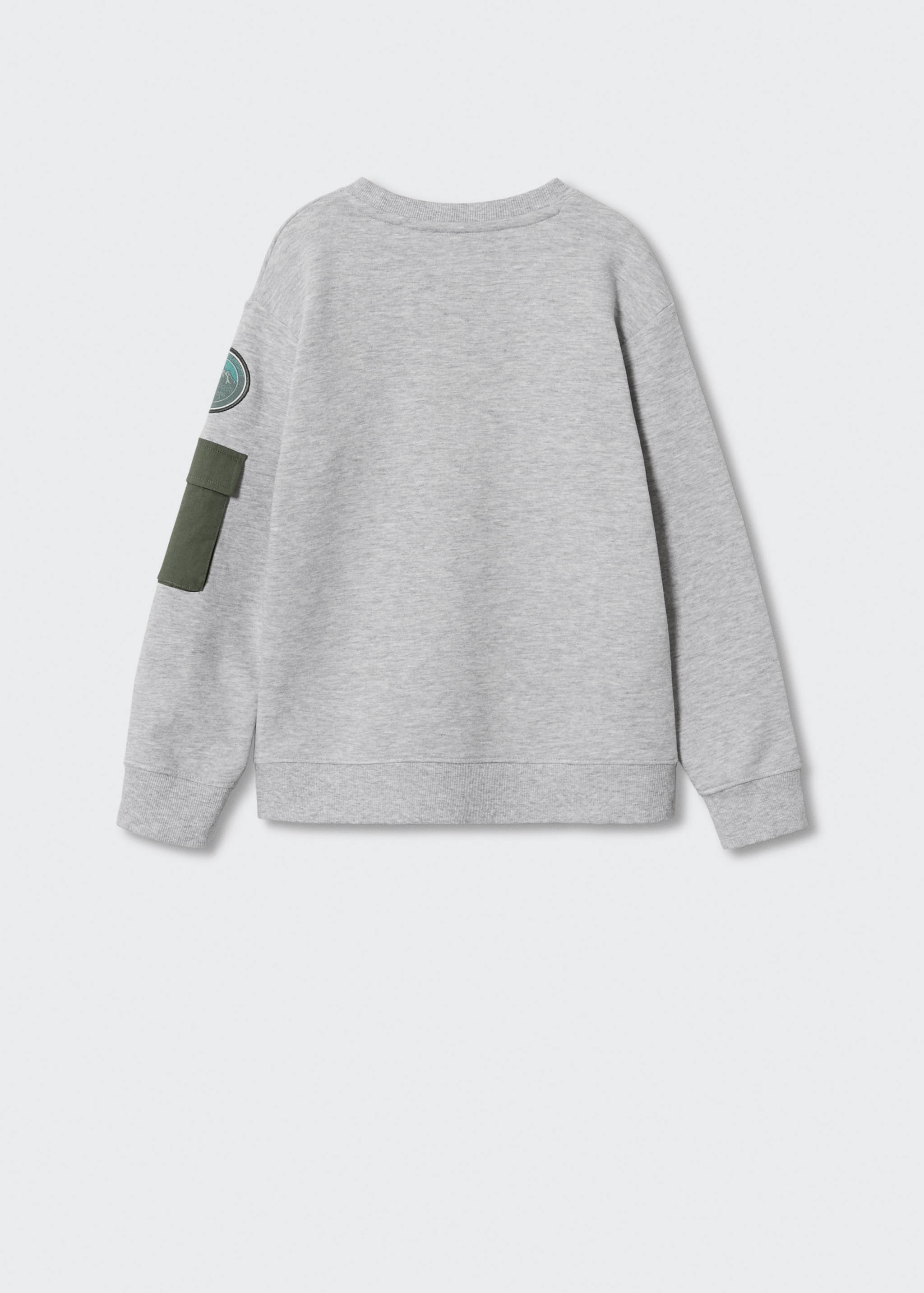 Dessuadora butxaca solapa - Revers de l'article