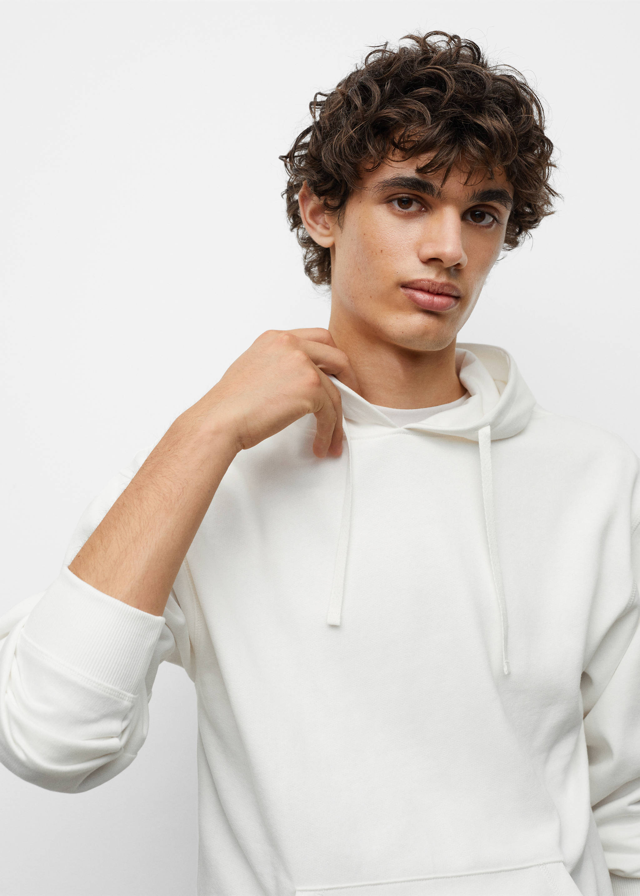 Hoodie cotton sweatshirt - Details of the article 4