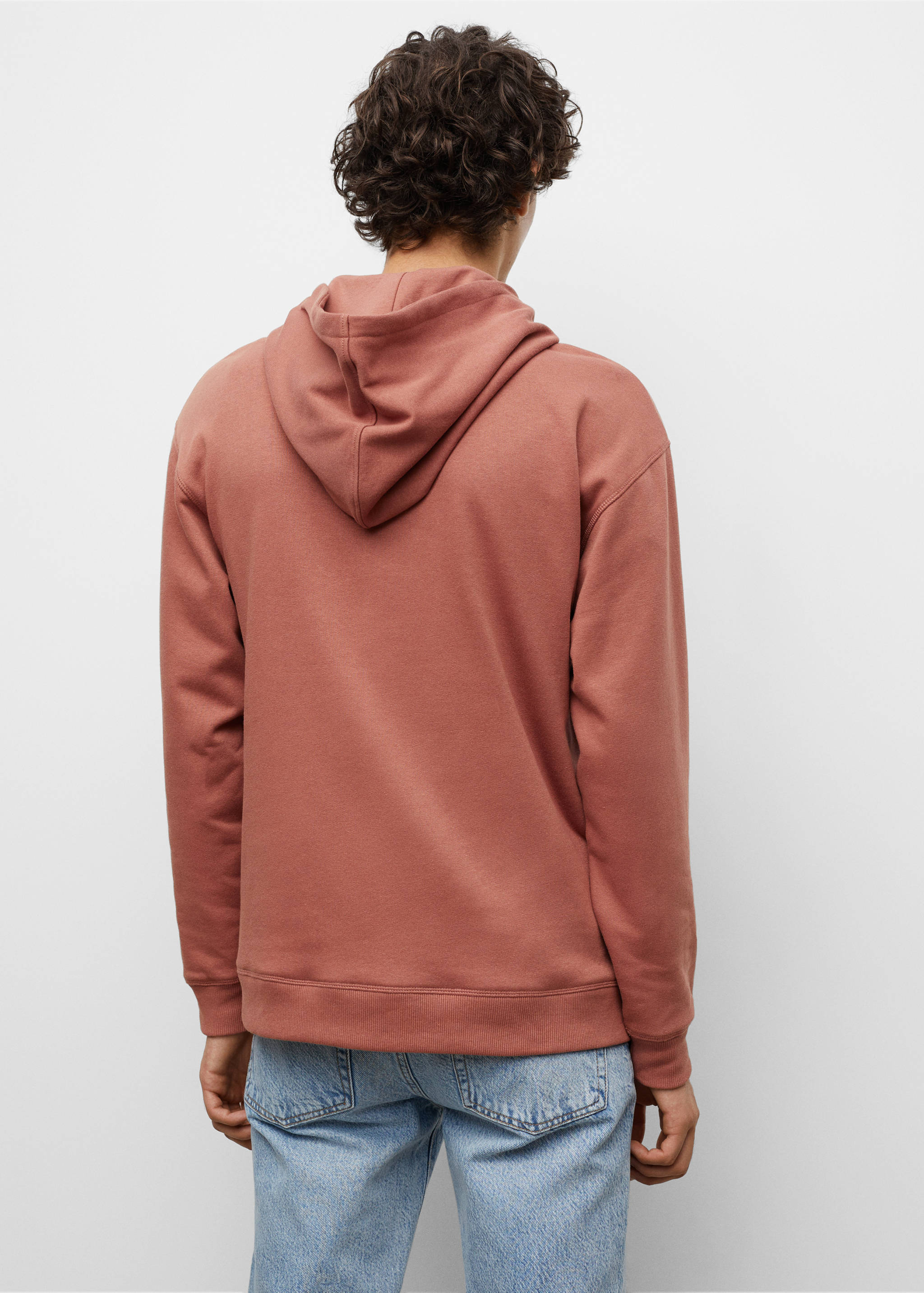 Hoodie cotton sweatshirt - Reverse of the article