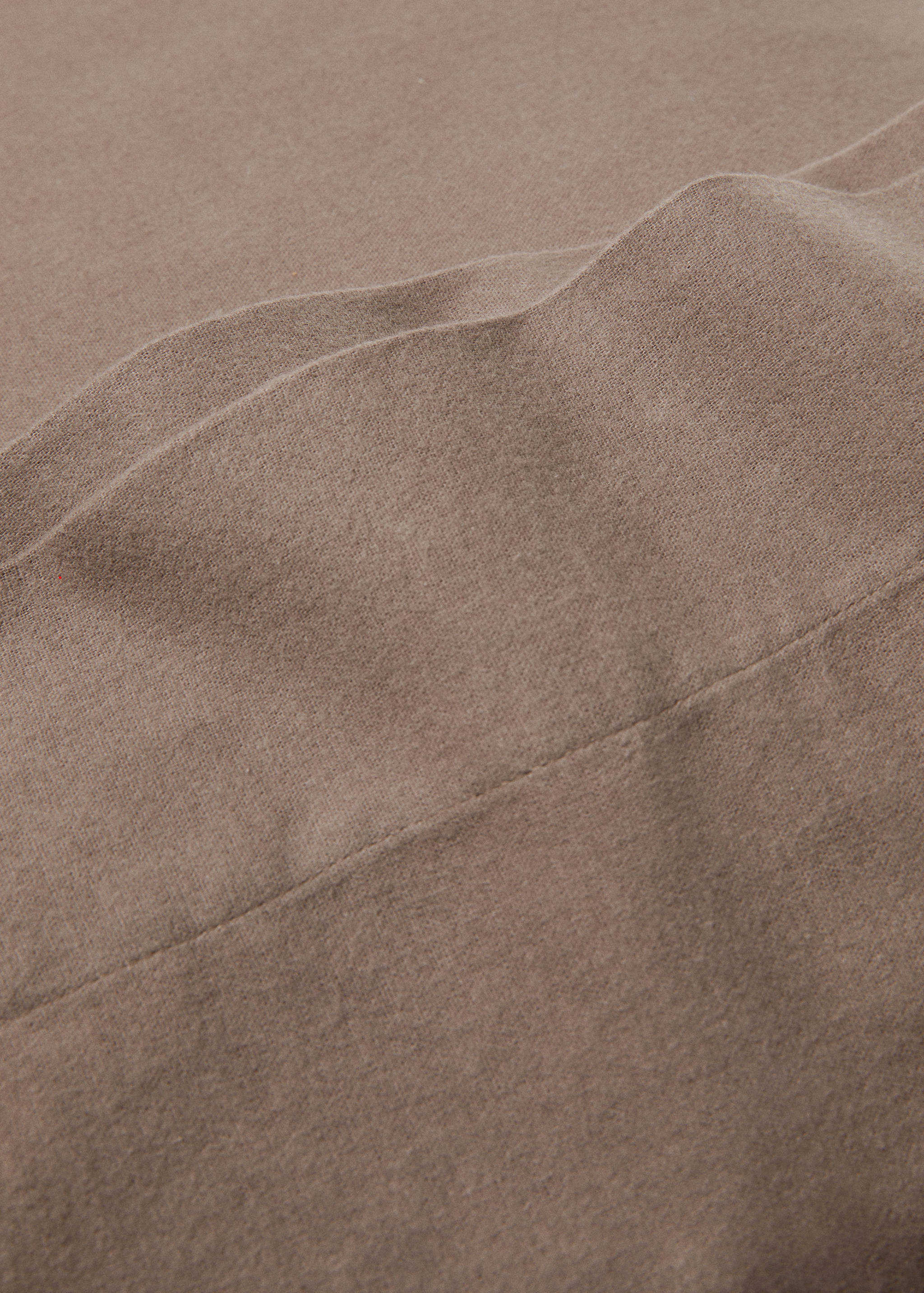 Flannel pillow case 45x110cm - Medium plane