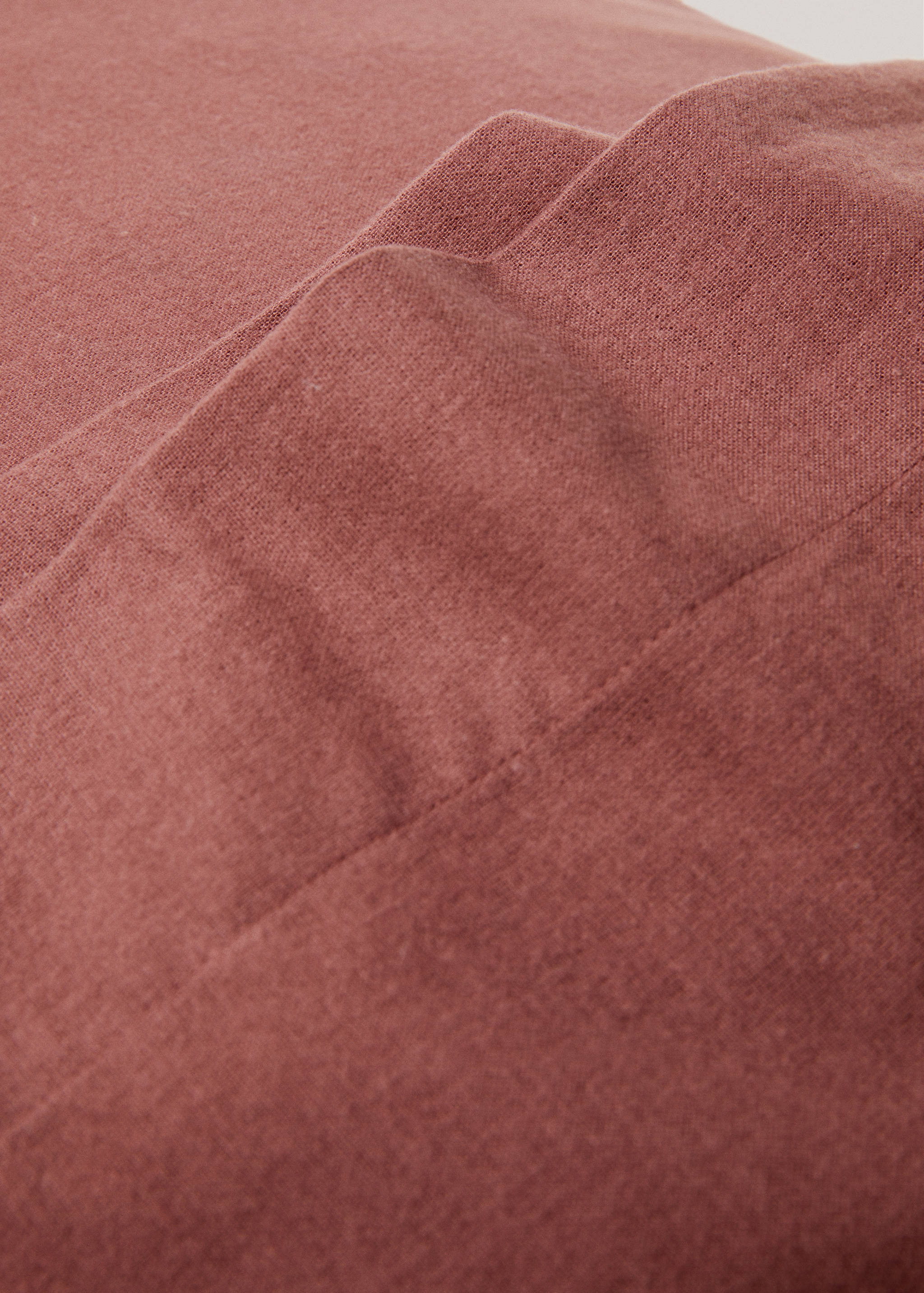 Flannel pillow case 45x110cm - Medium plane