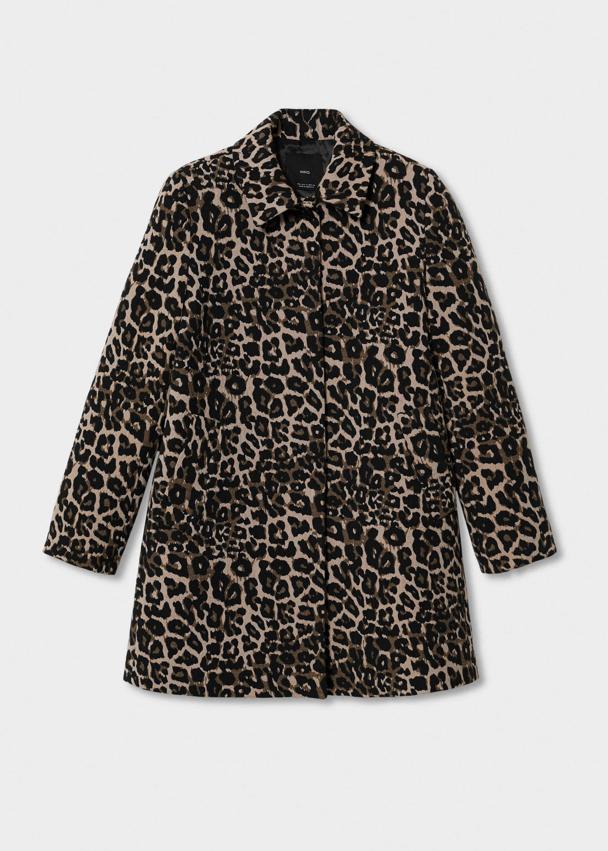 Mantel mit Leopardenmuster - Artikel ohne Model