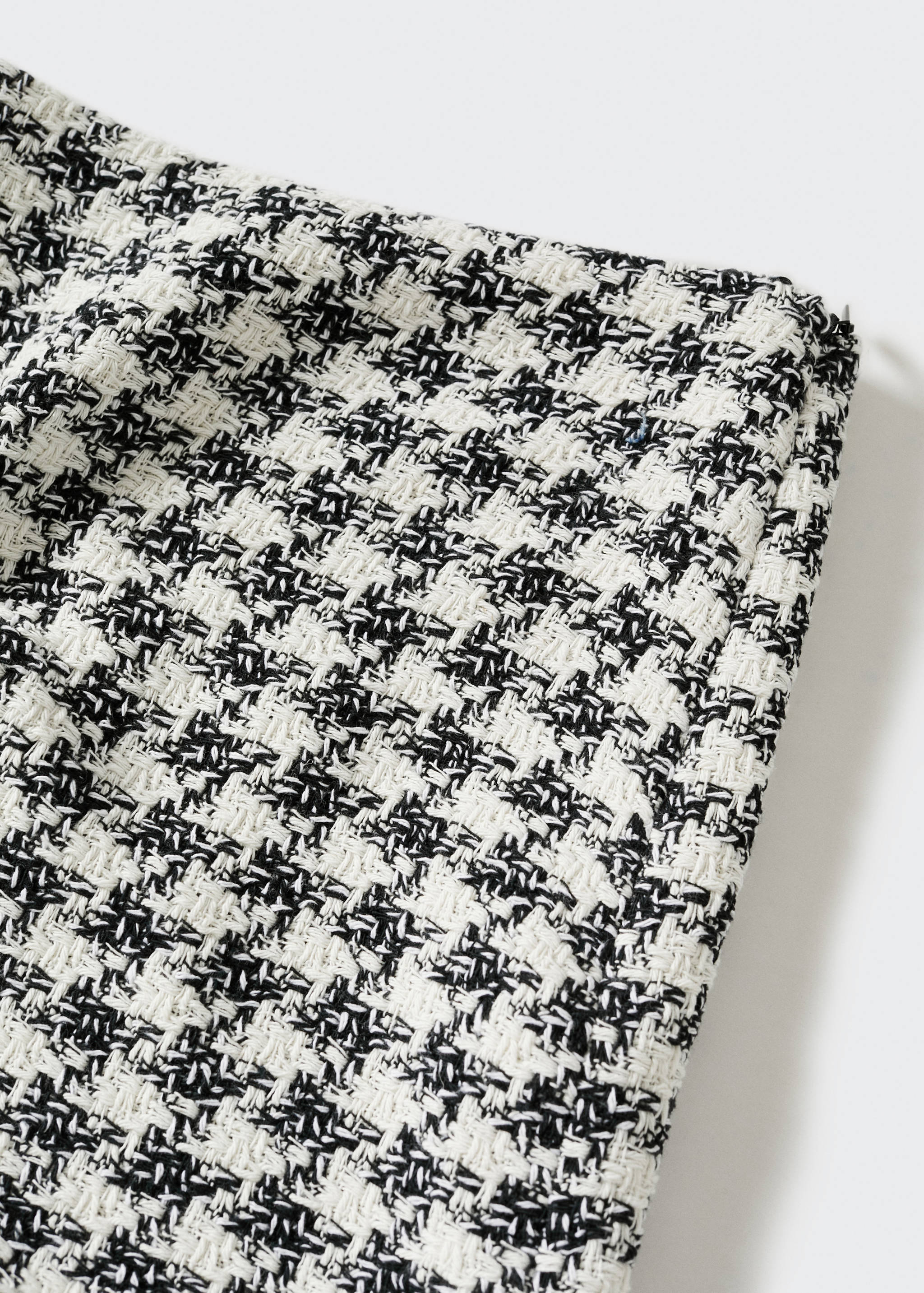 Cotton tweed  miniskirt - Details of the article 8