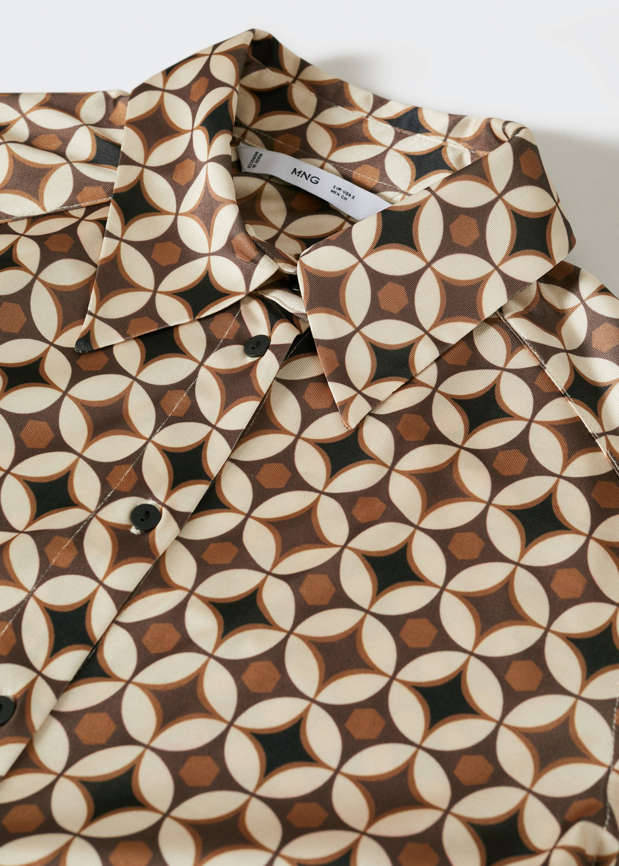 Geometric print shirt - Details of the article 8