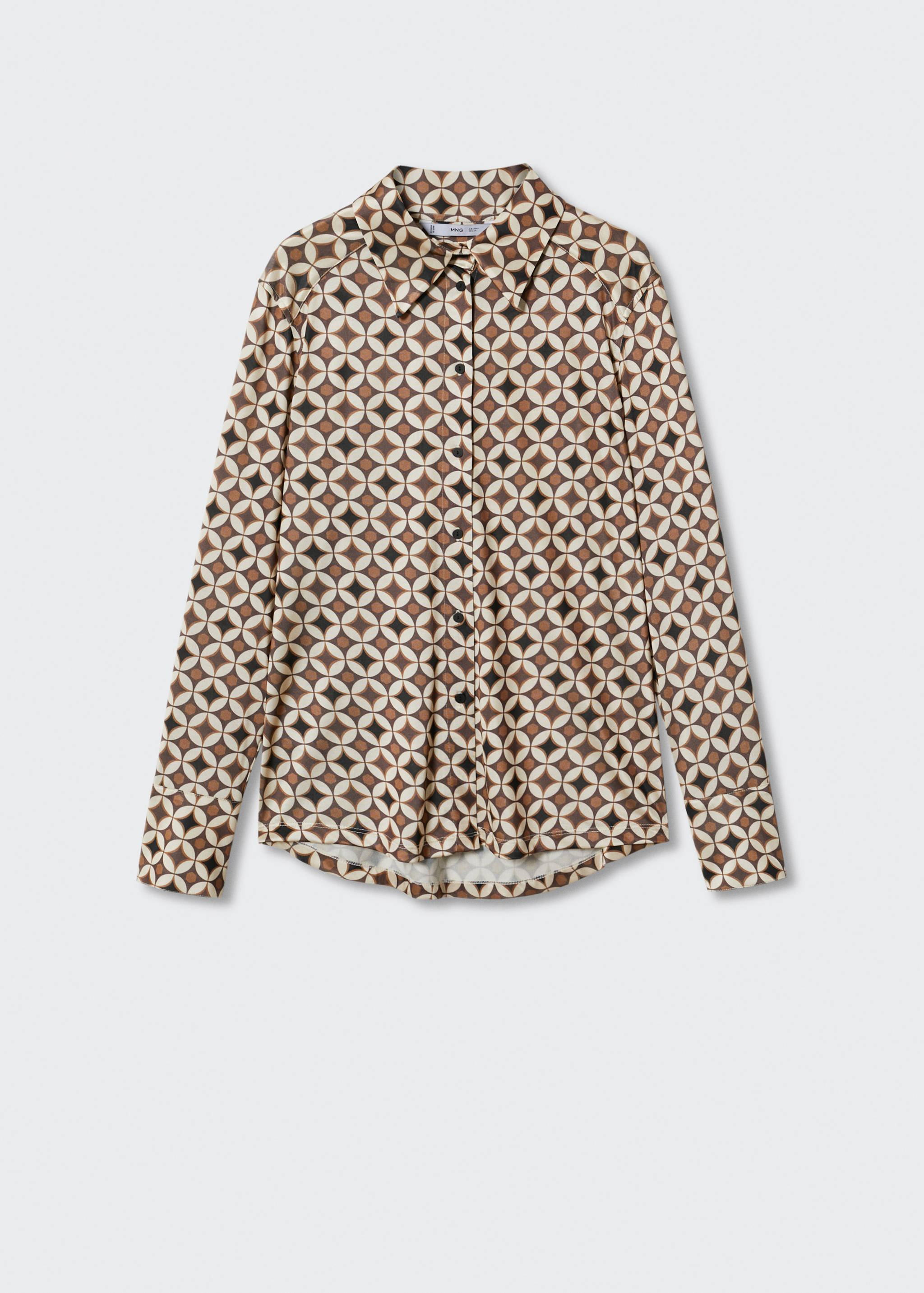 Geometric print shirt - Article without model