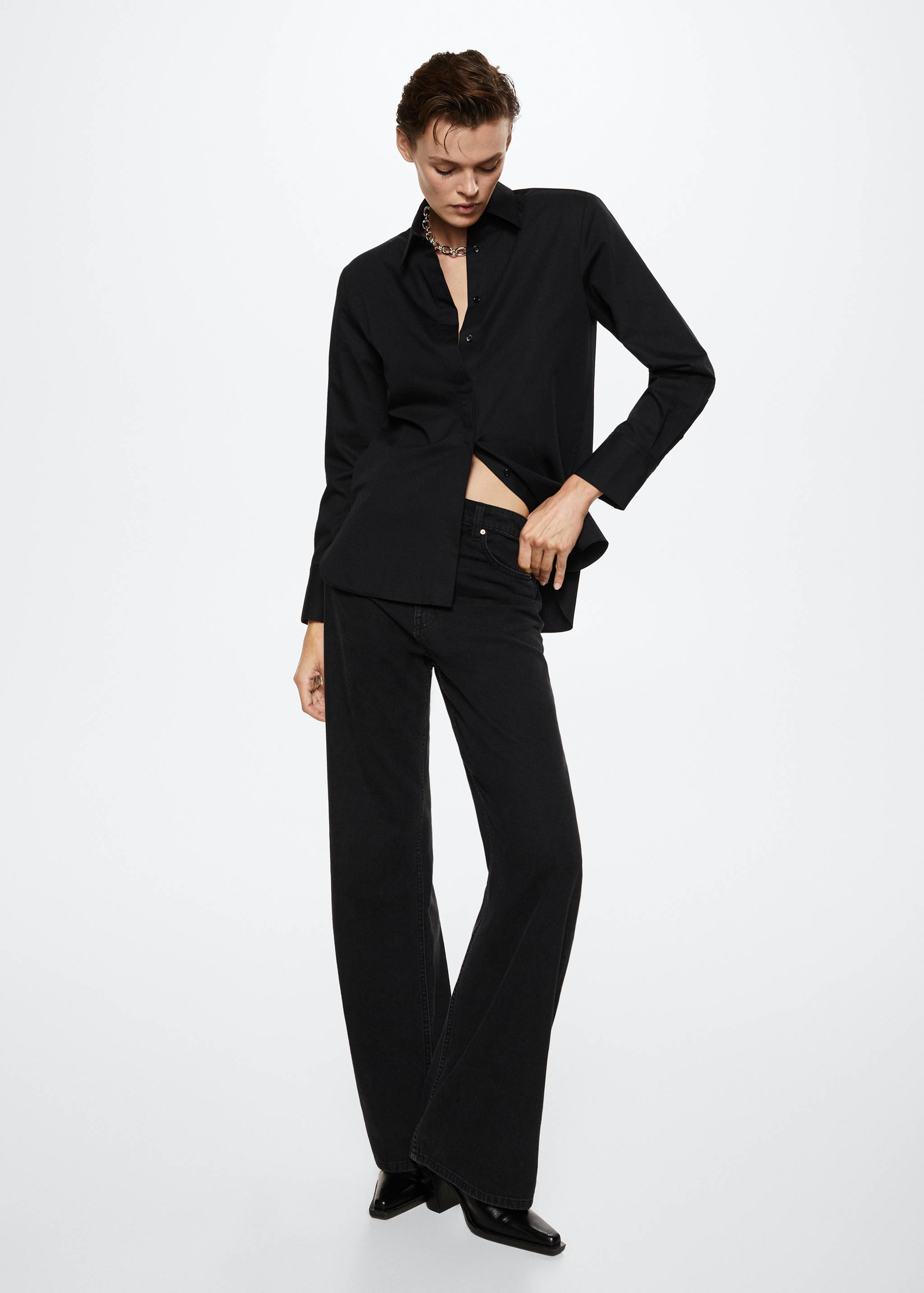 Hemd aus 100 % Baumwolle - Allgemeine Ansicht