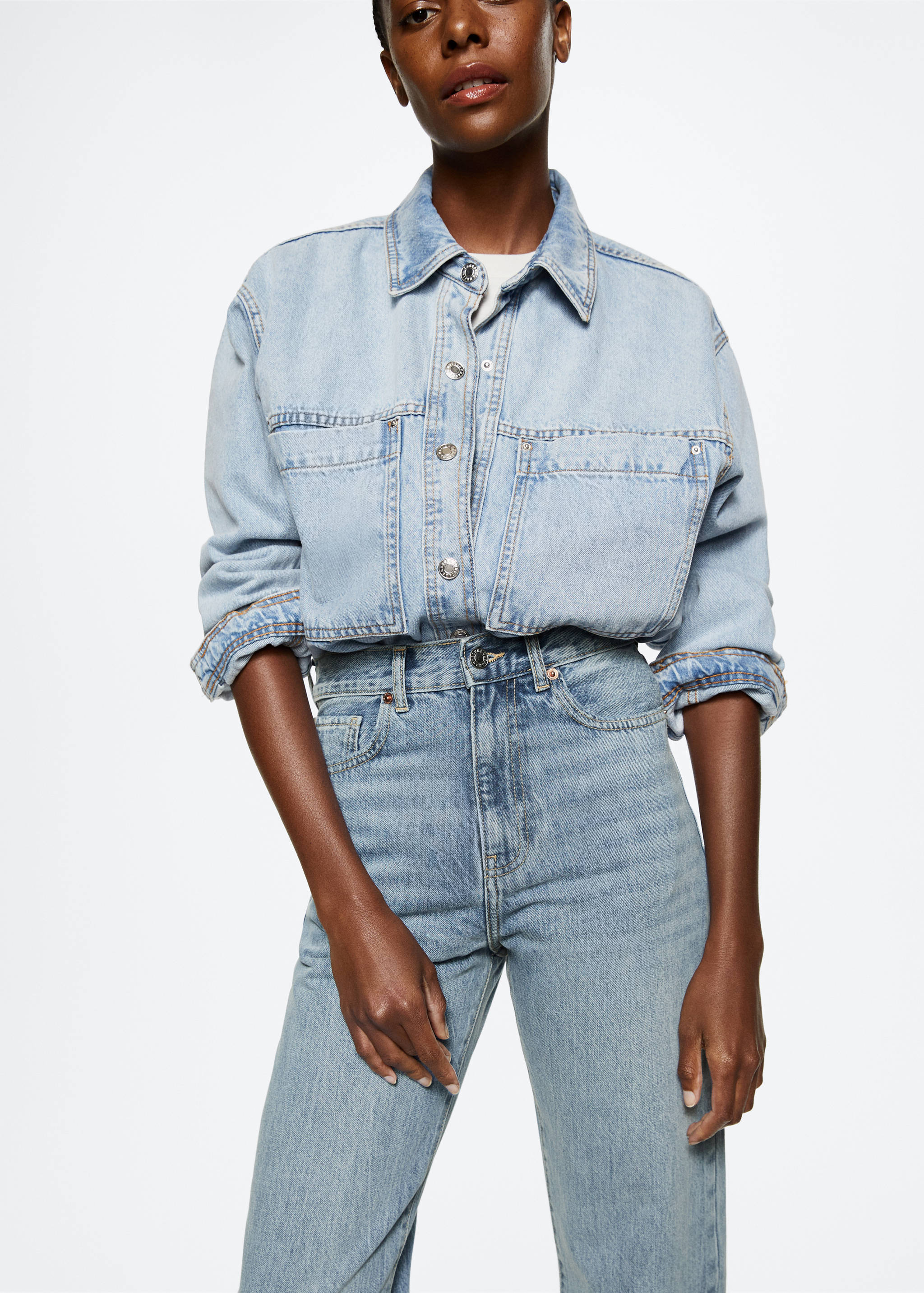 Mom high-waist jeans - Details of the article 1
