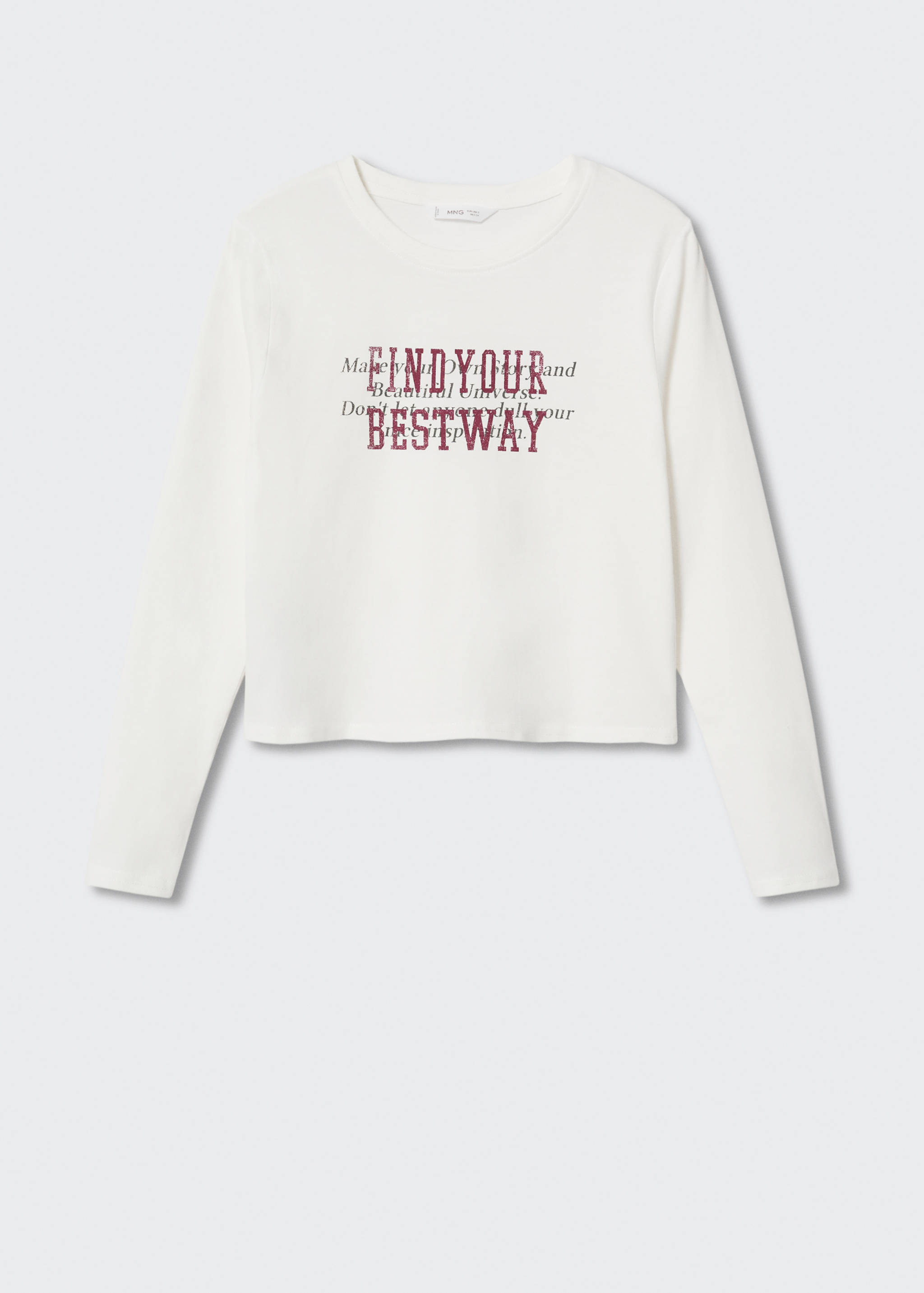 Printed long sleeve t-shirt - Article without model