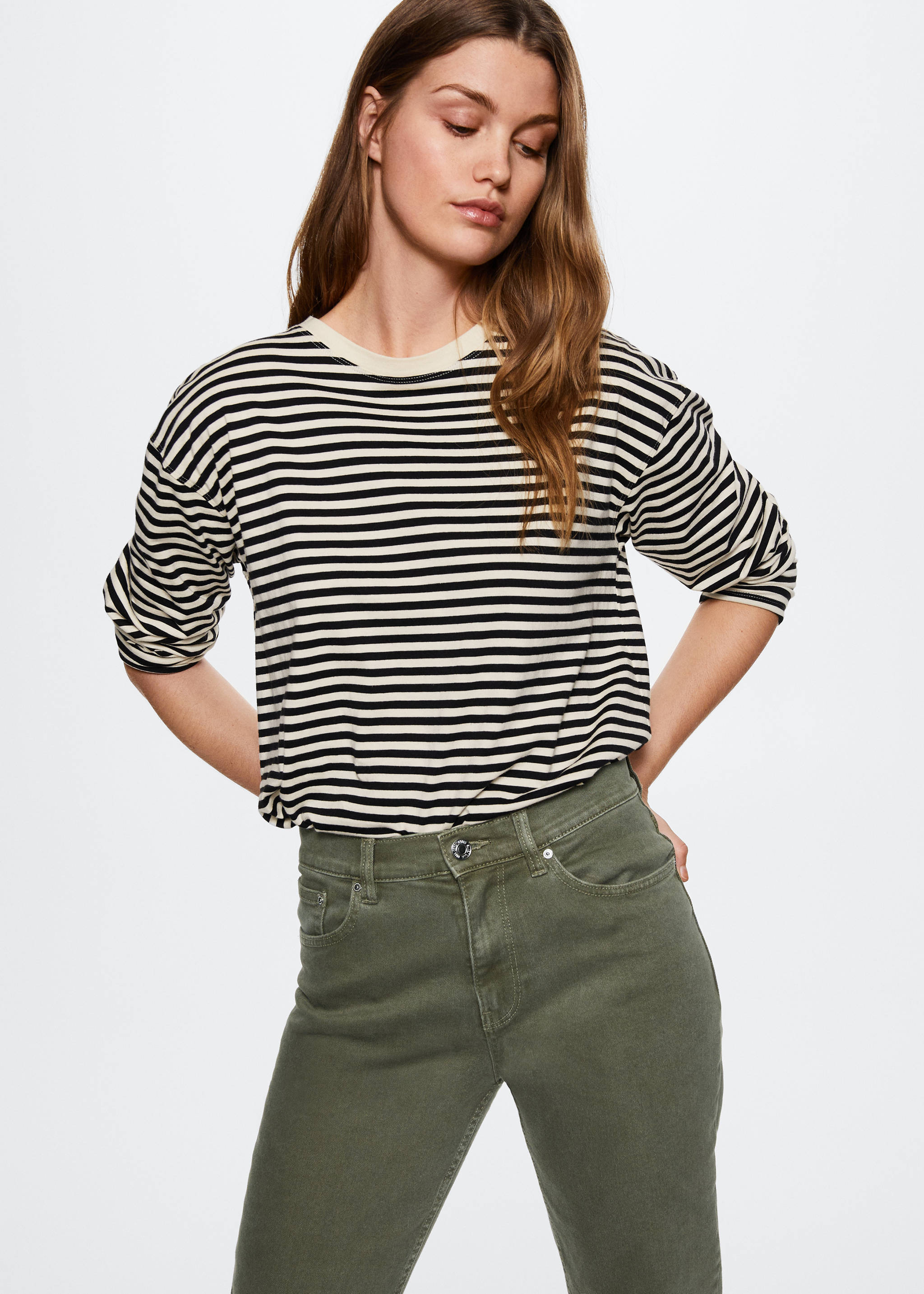 Mom comfort high-rise jeans - Details of the article 1